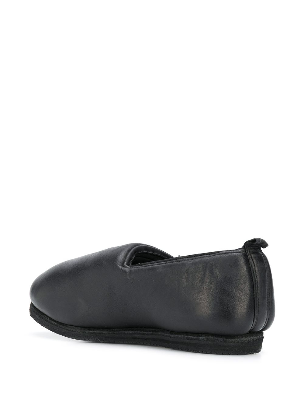 plain chunky-style loafers - 3