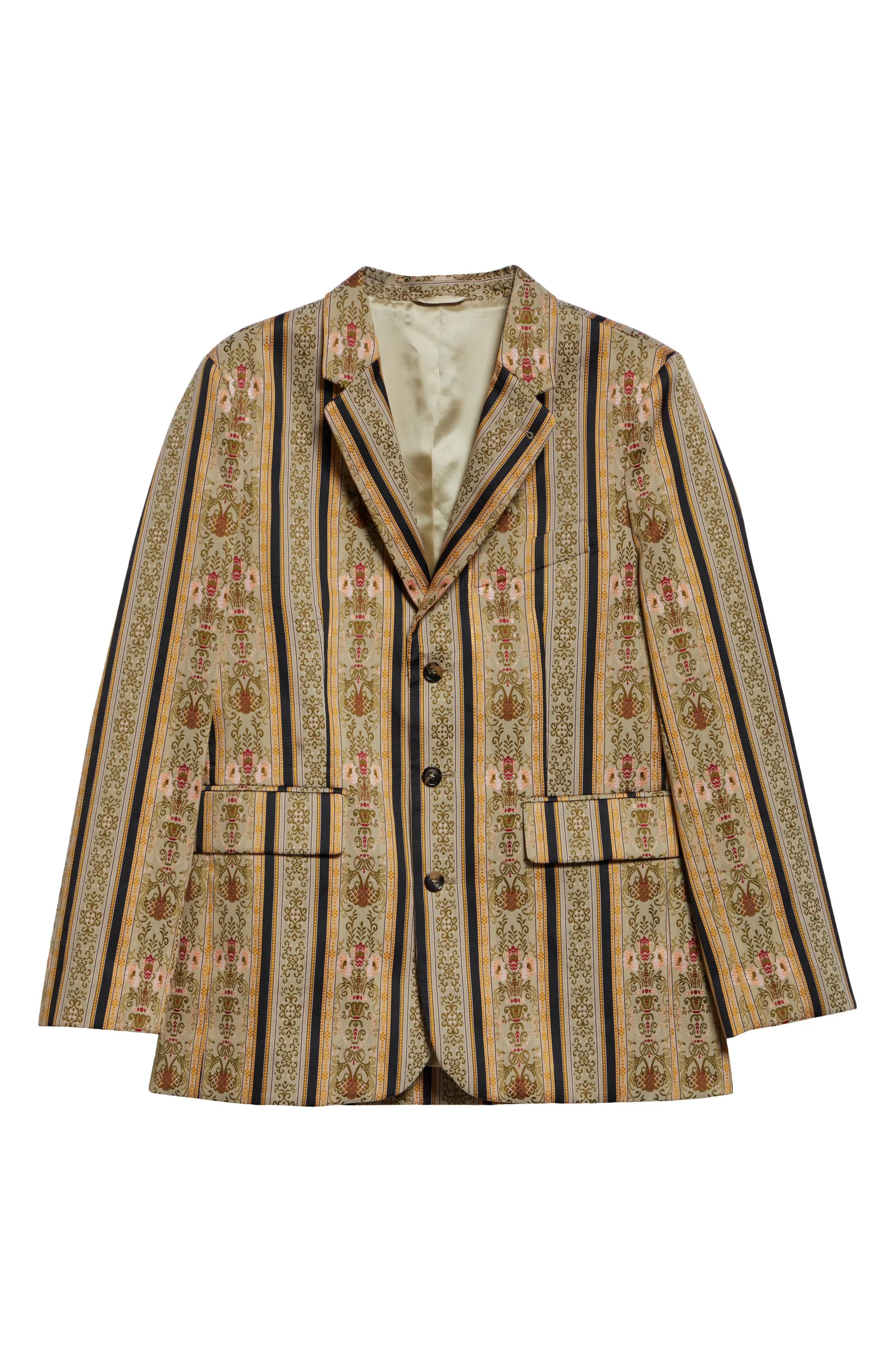 Floret Brocade Sport Coat - 6