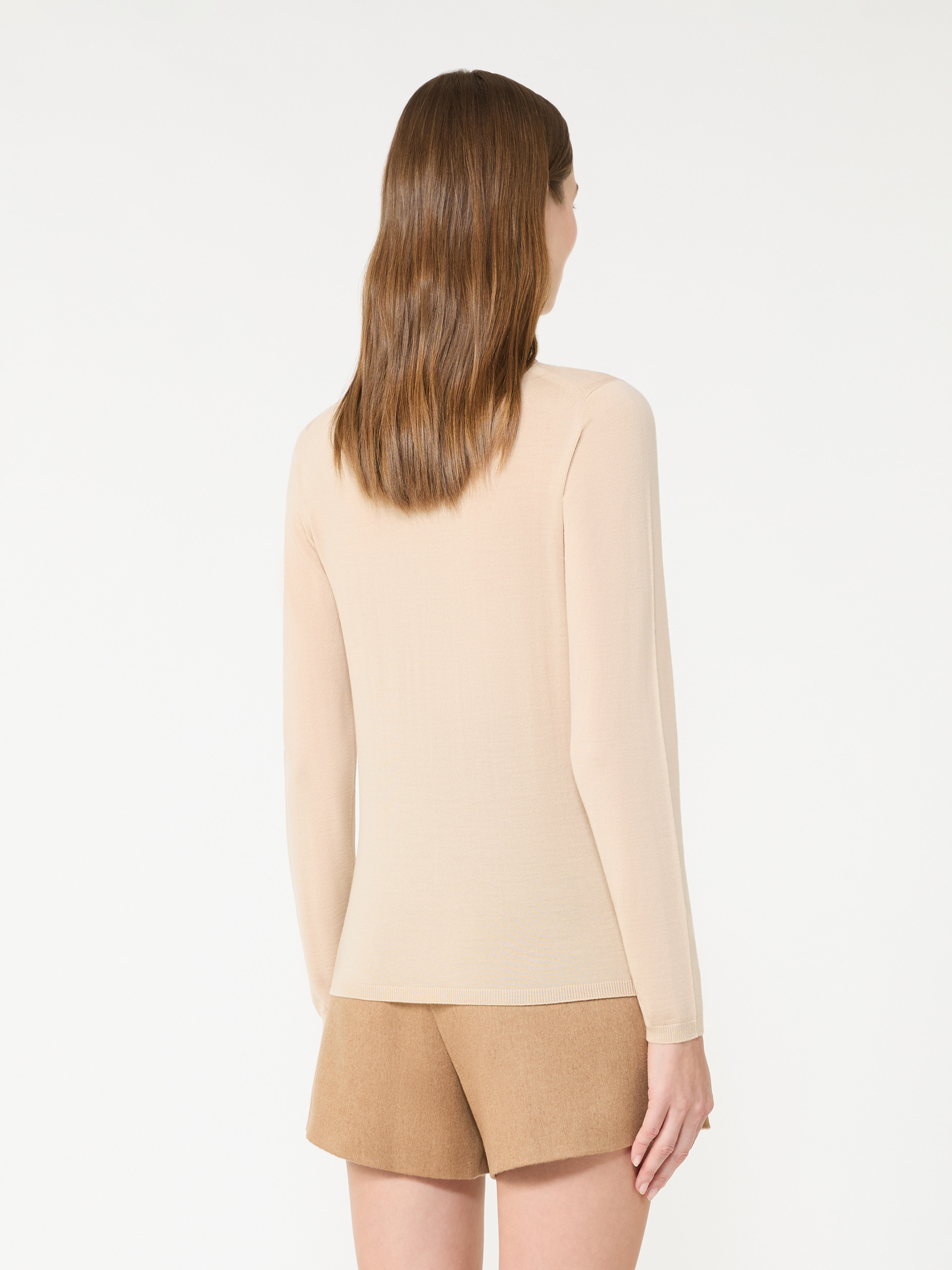 SALUTO Wool knit turtleneck jumper - 4