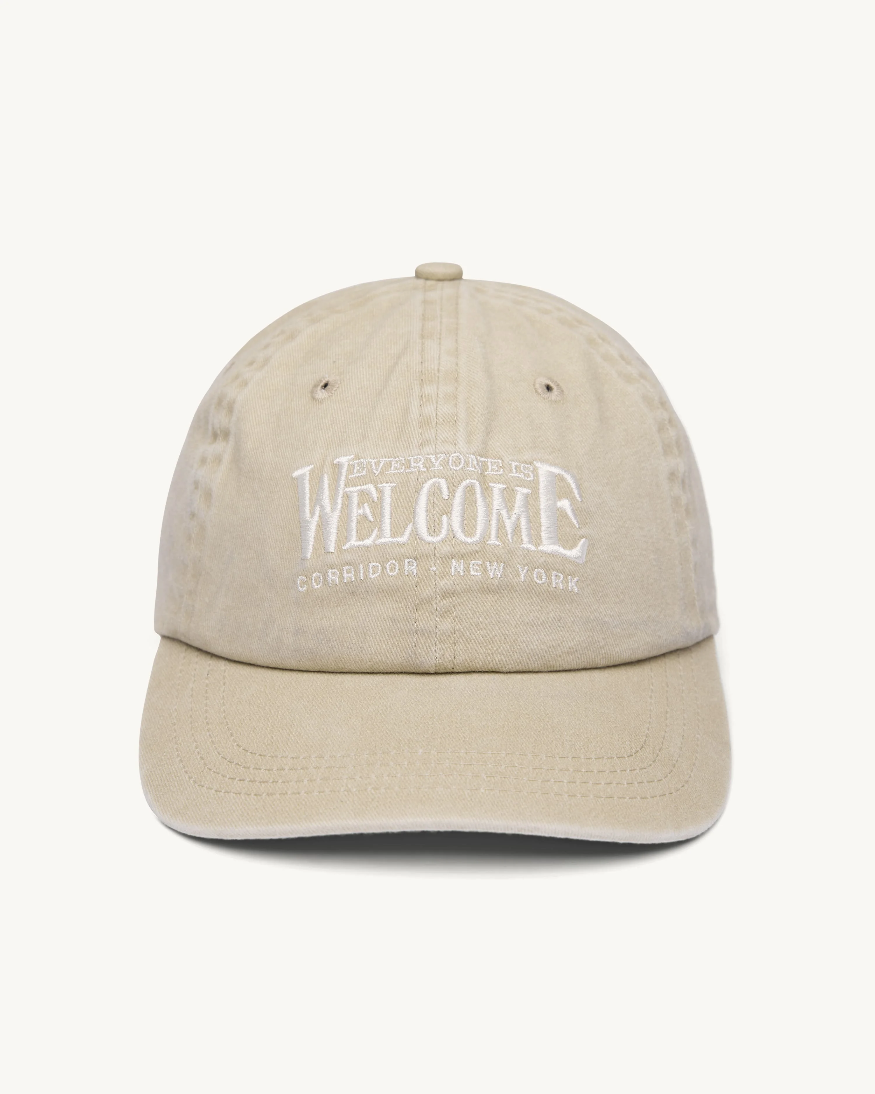 WELCOME CAP - TAN - 1