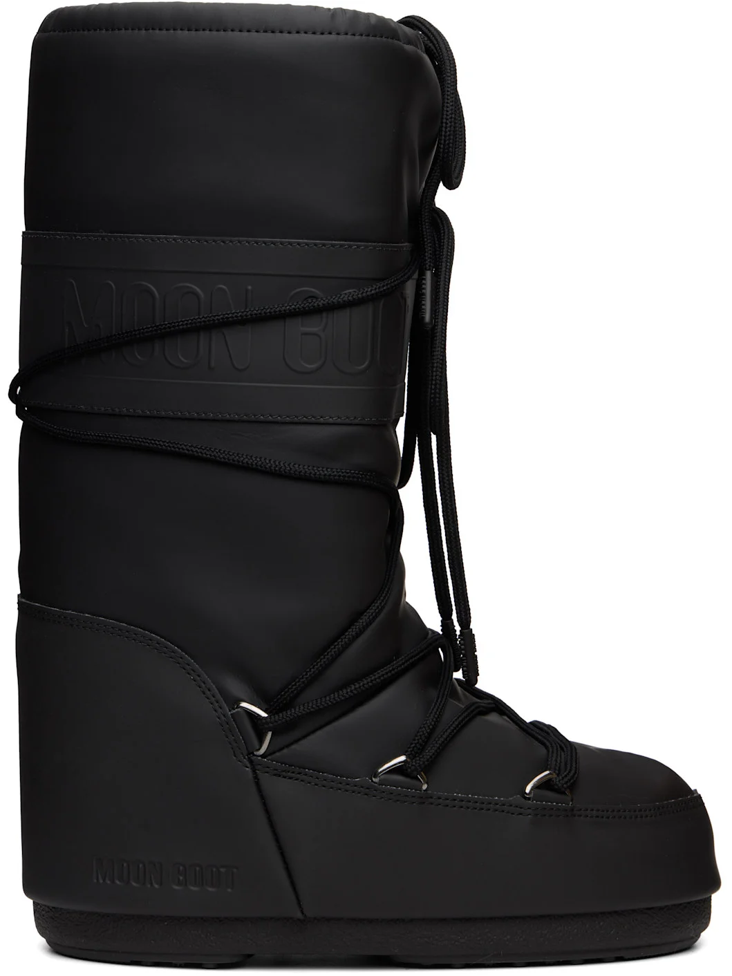 Black Icon Rubber Boots - 1