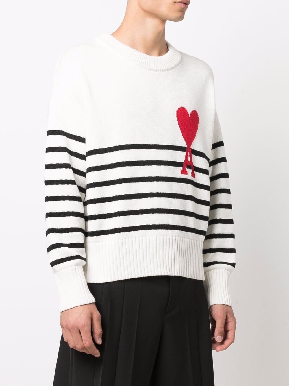 oversize Ami De Coeur jumper - 4