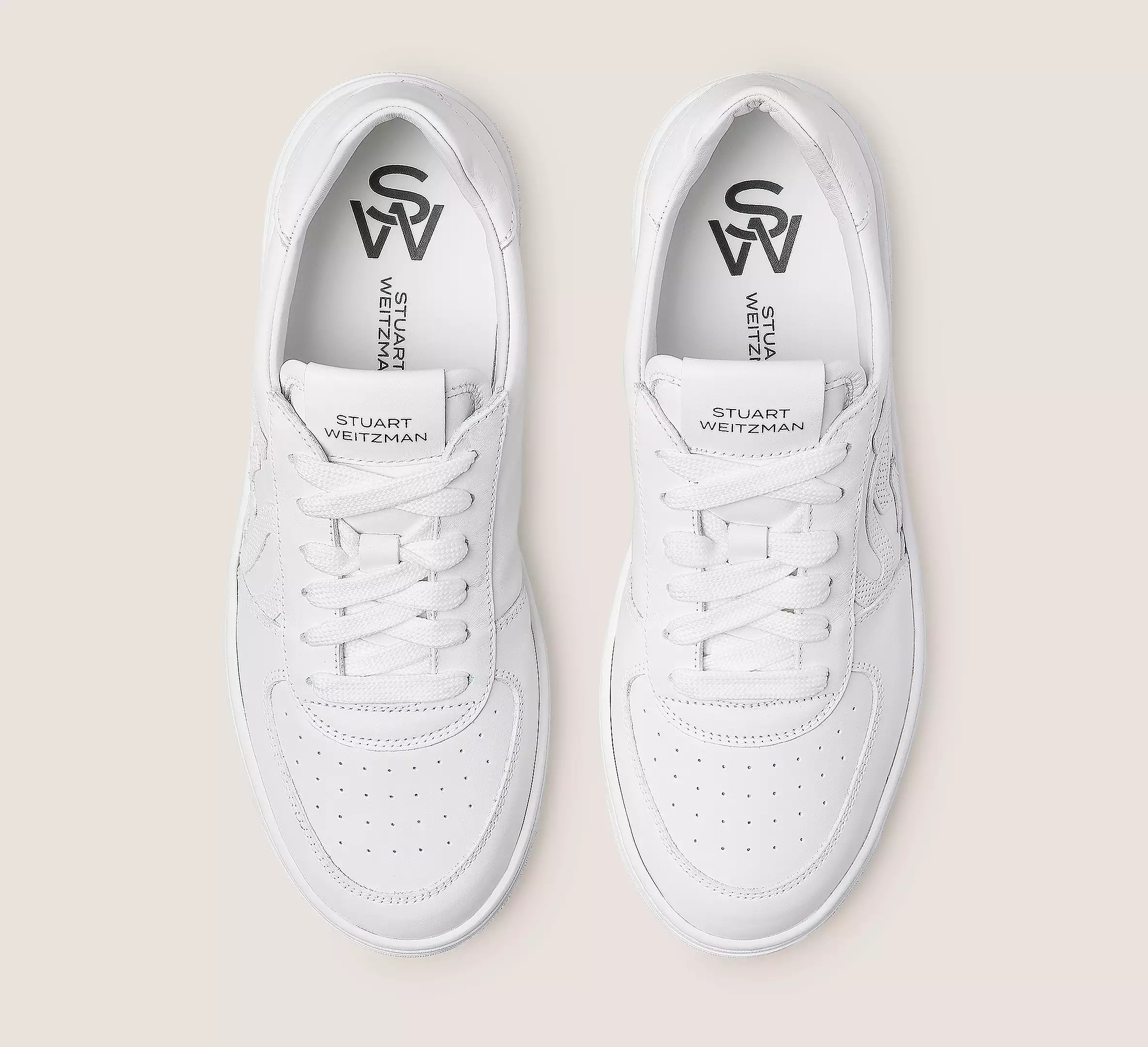 SW COURTSIDE MONOGRAM SNEAKER - 5