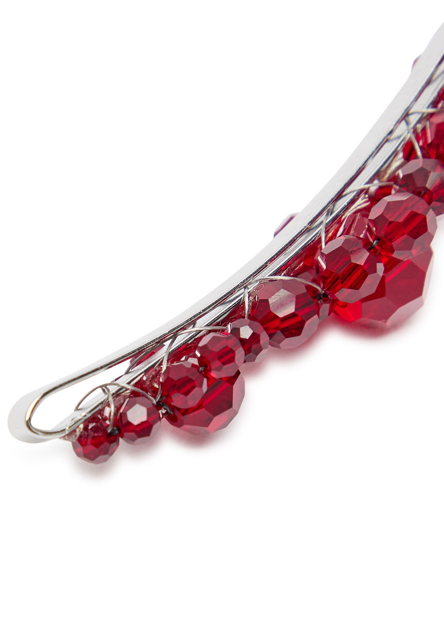 Simone Rocha Large Flower Crystal-embellished Hair Clip - 2