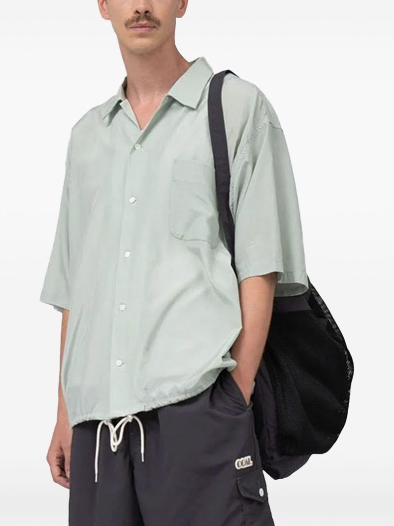 Nanamica camp-collar shirt outlook