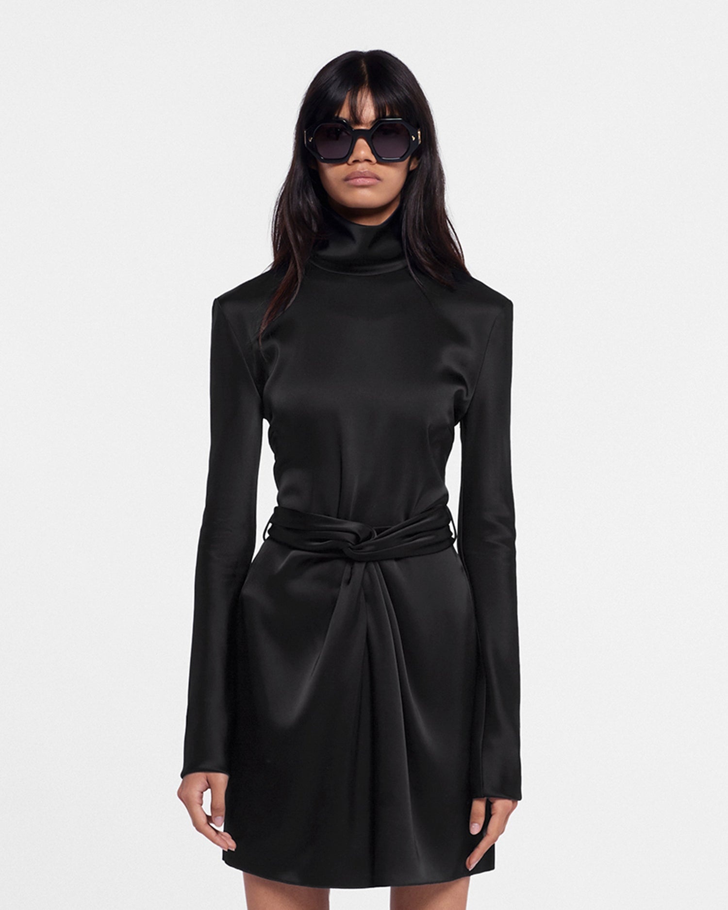 Slip Satin Mini Dress - 2