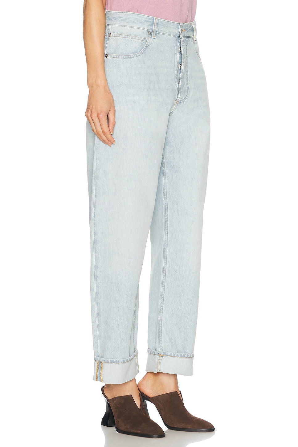 Cuffed Straight Leg - 2
