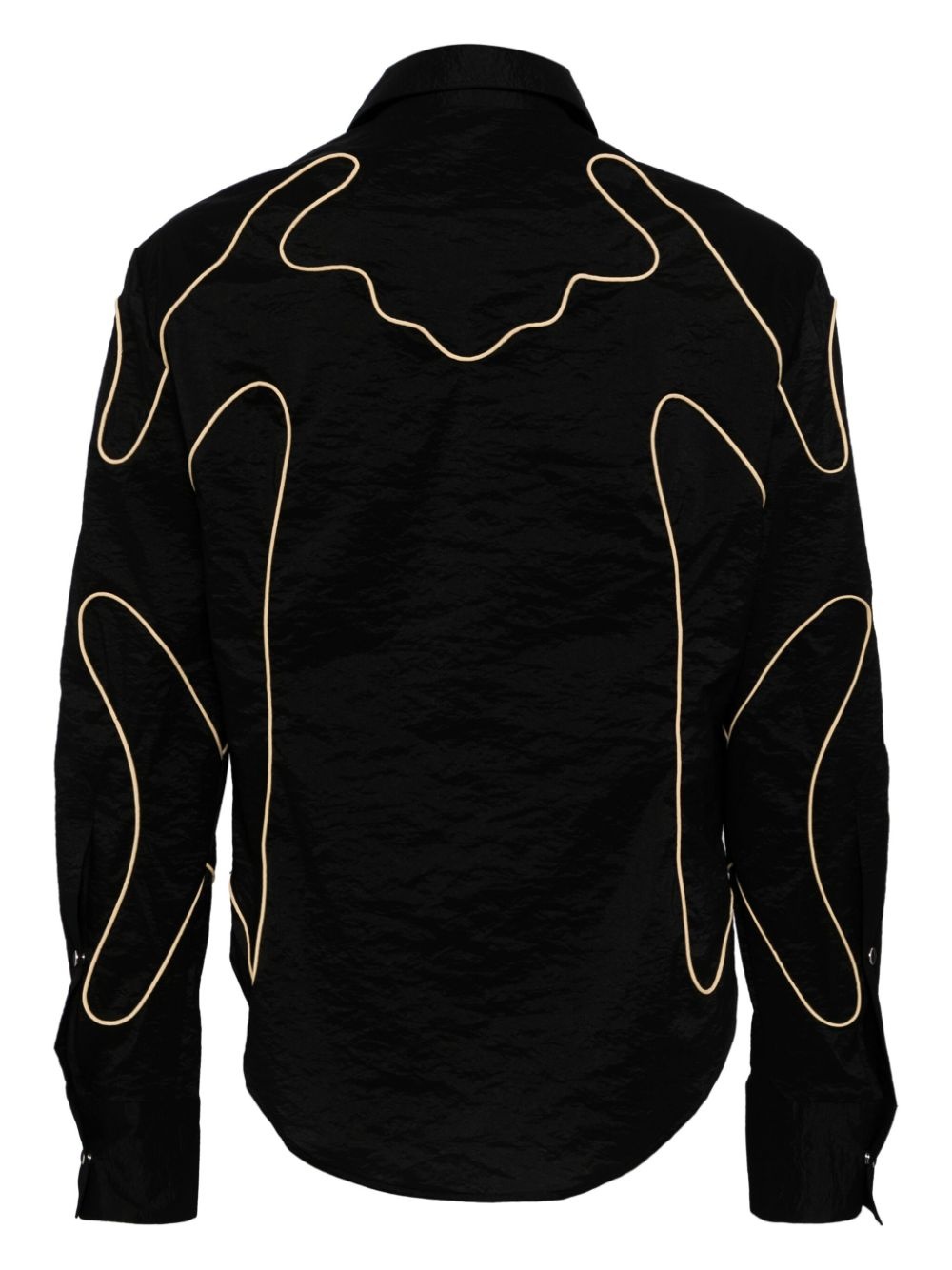 Contour pointed-collar shirt - 2