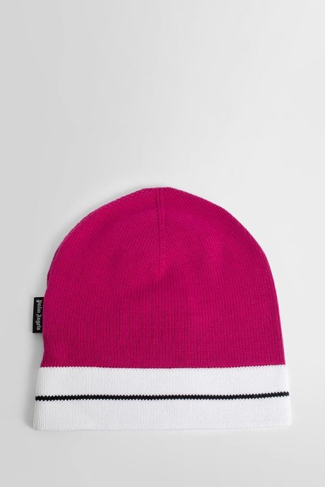 Palm angels women's fuchsia track beanie - 1