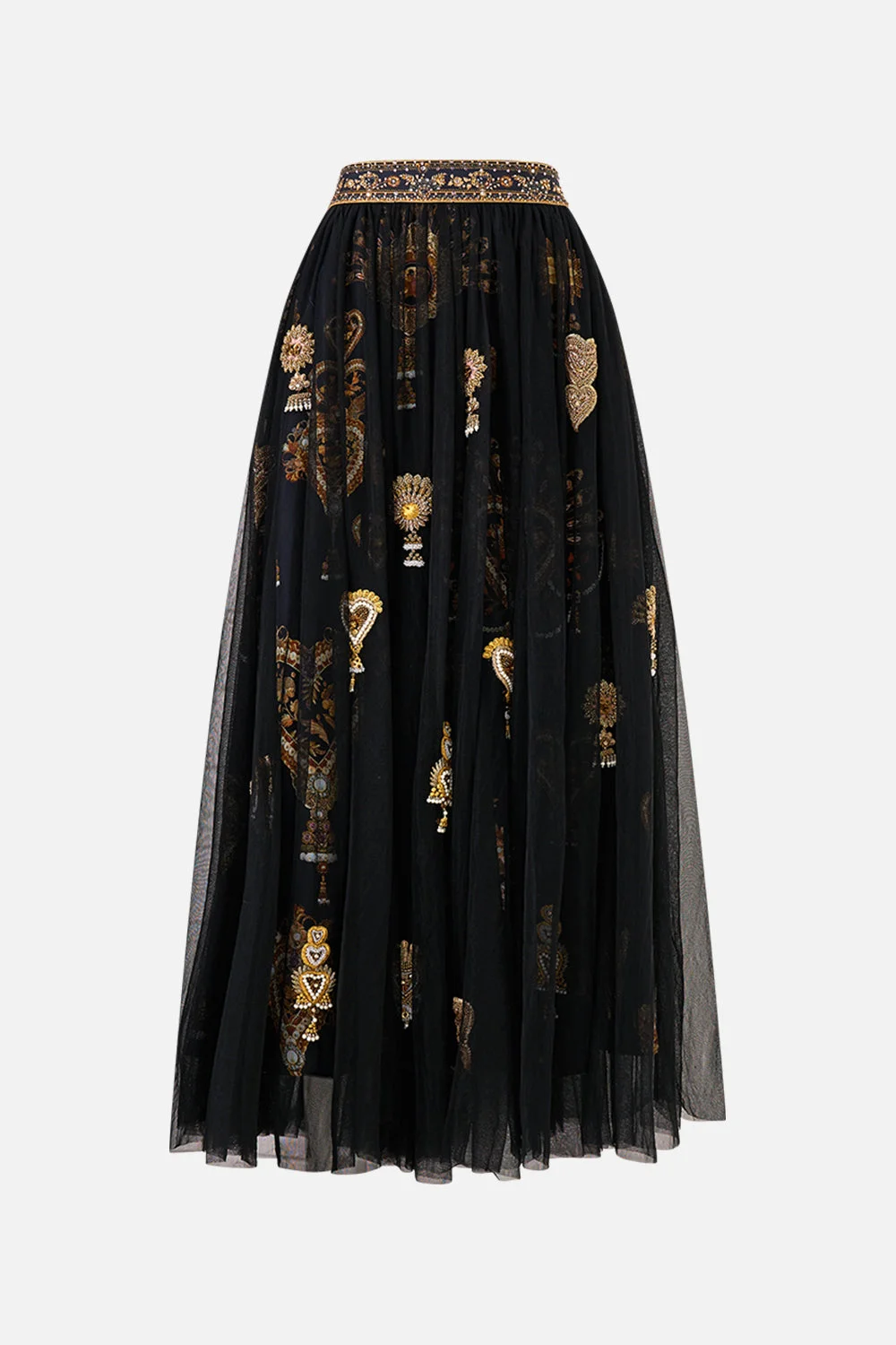 MIDI TULLE SKIRT - 1