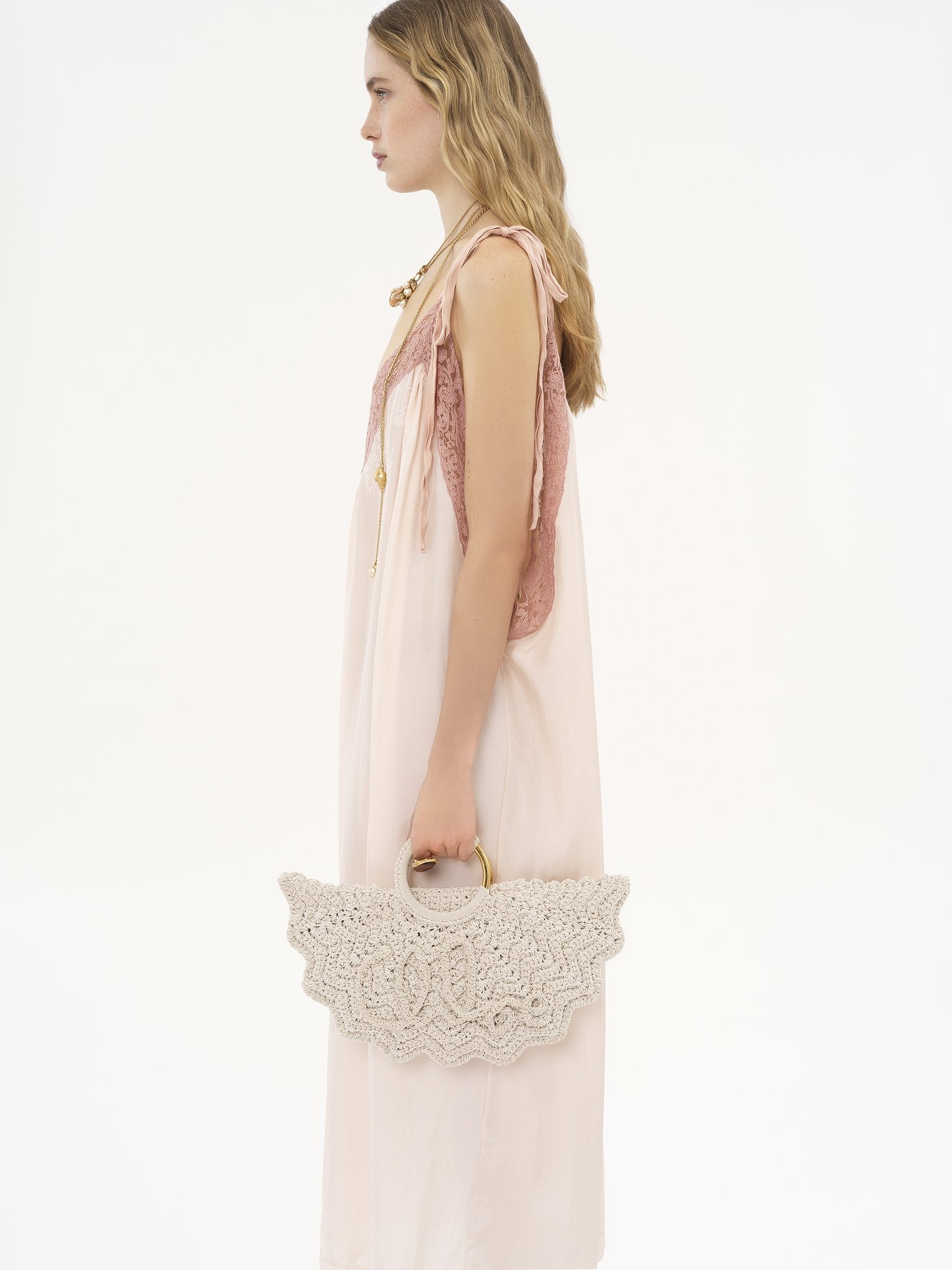 SMALL BRACELET PARAVENT TOTE BAG IN CROCHET - 2