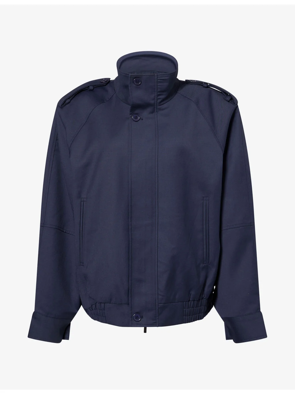 Kelly High-Neck Woven Jacket - 1