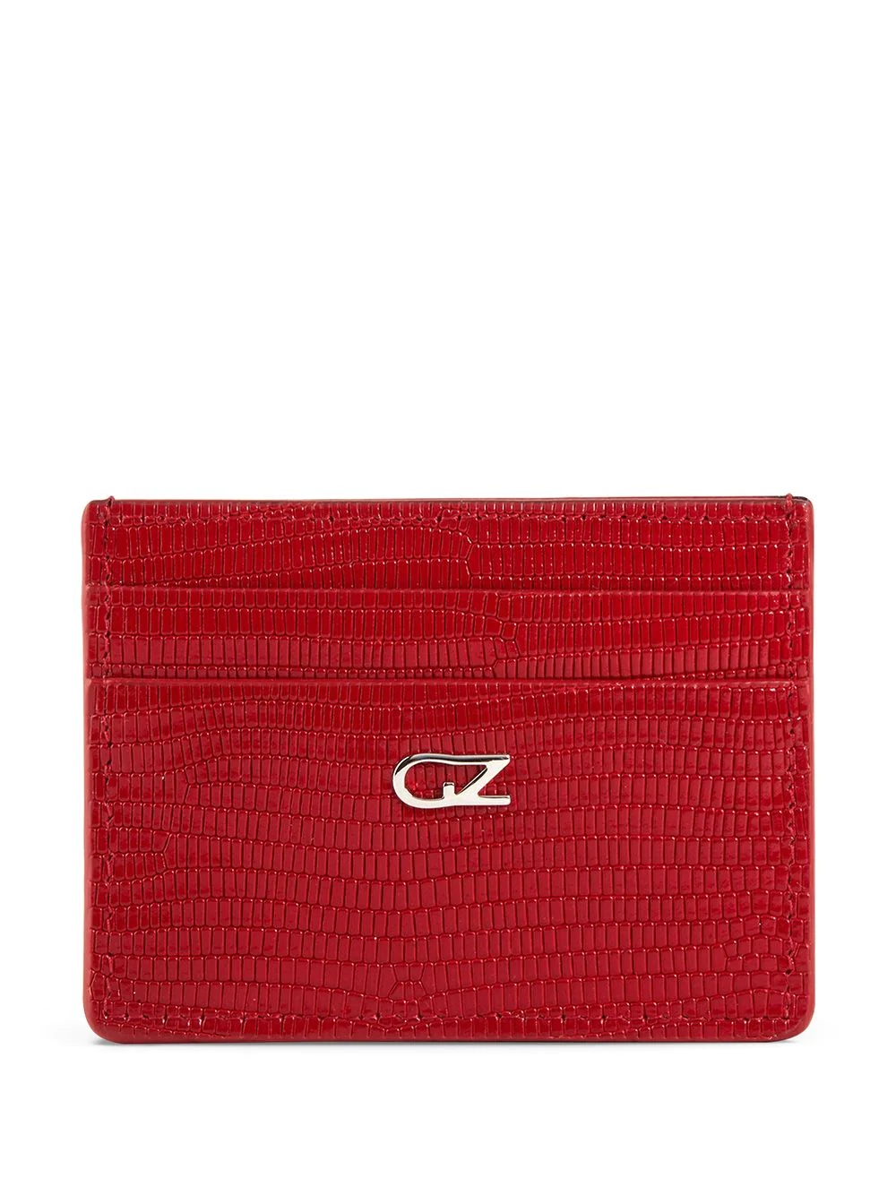 Miki lizard-effect cardholder - 1