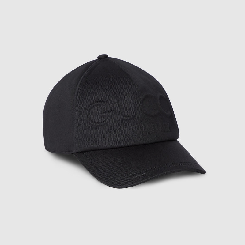 Gucci embossed baseball cap 4