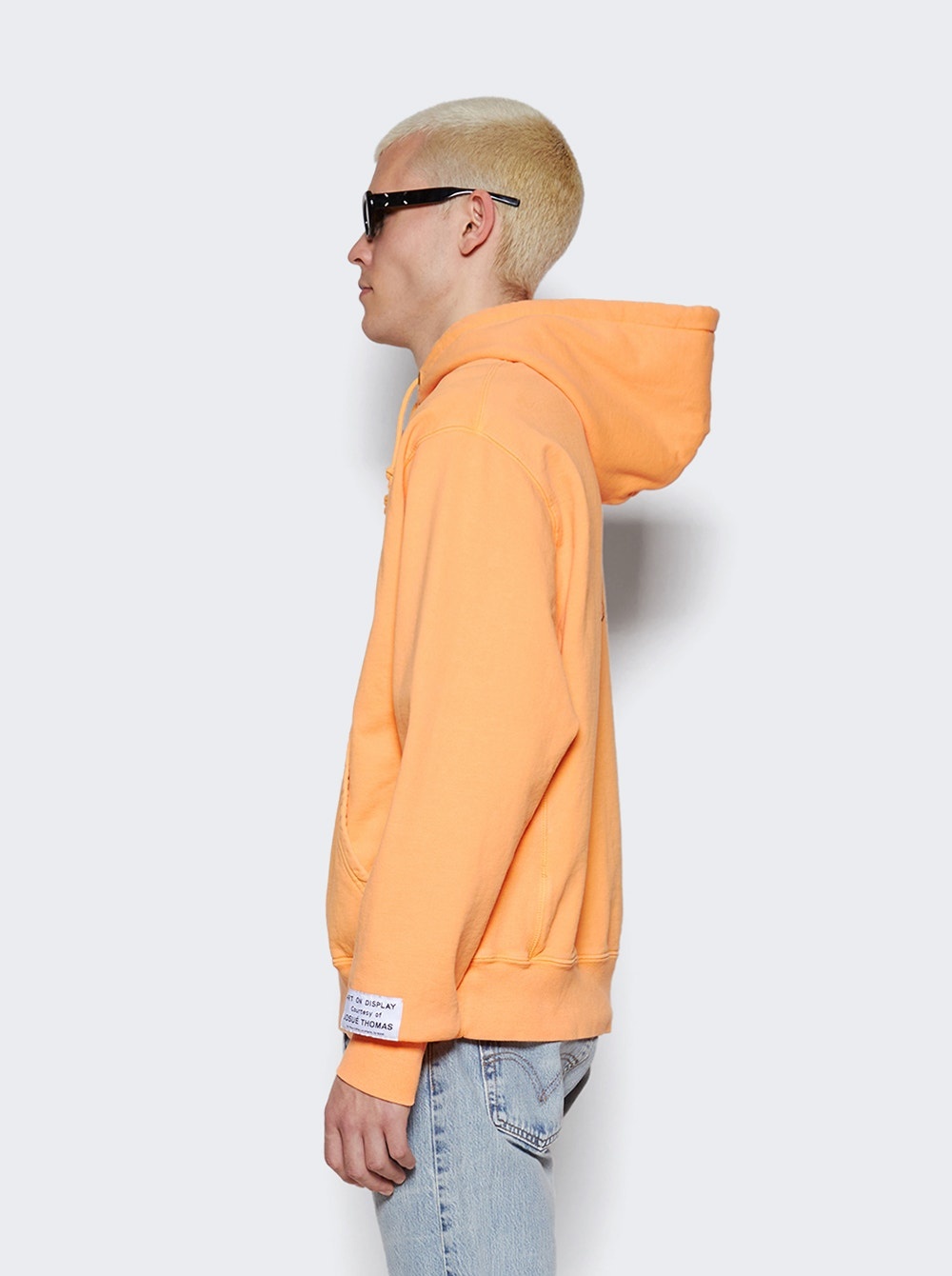 Logo Hoodie Flo Orange - 4