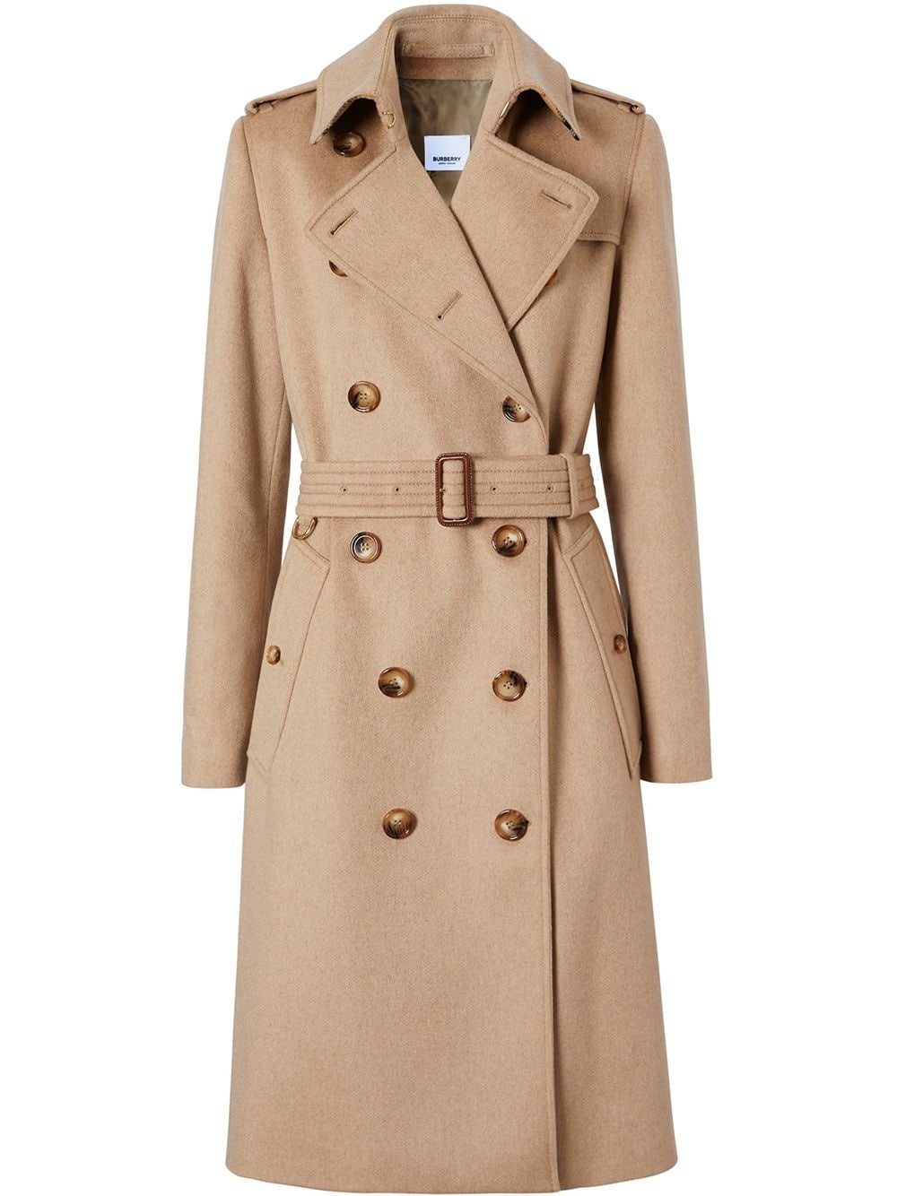 cashmere trench coat - 1