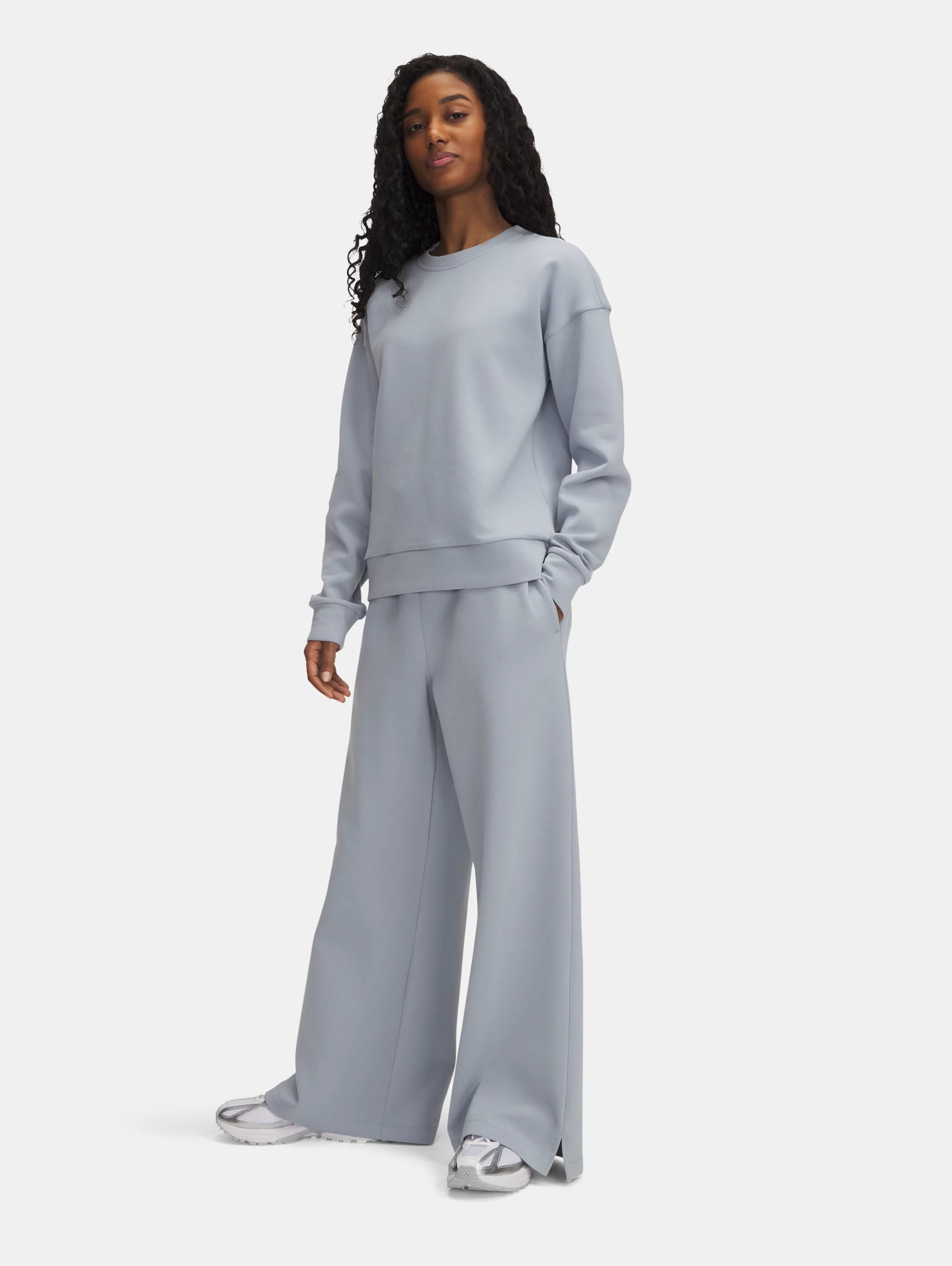 Women's UA Unstoppable Fleece Wide Leg Pants - 3