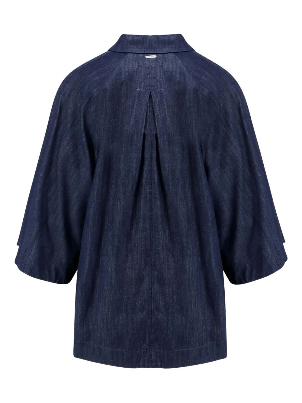 buttoned denim shirt - 2