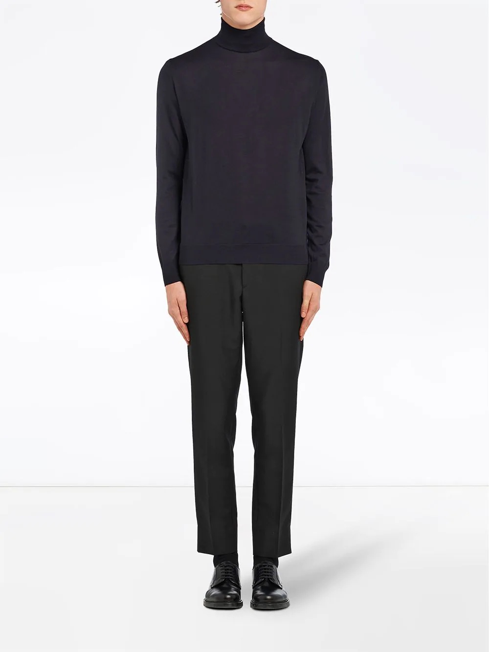 Wool turtleneck sweater - 2