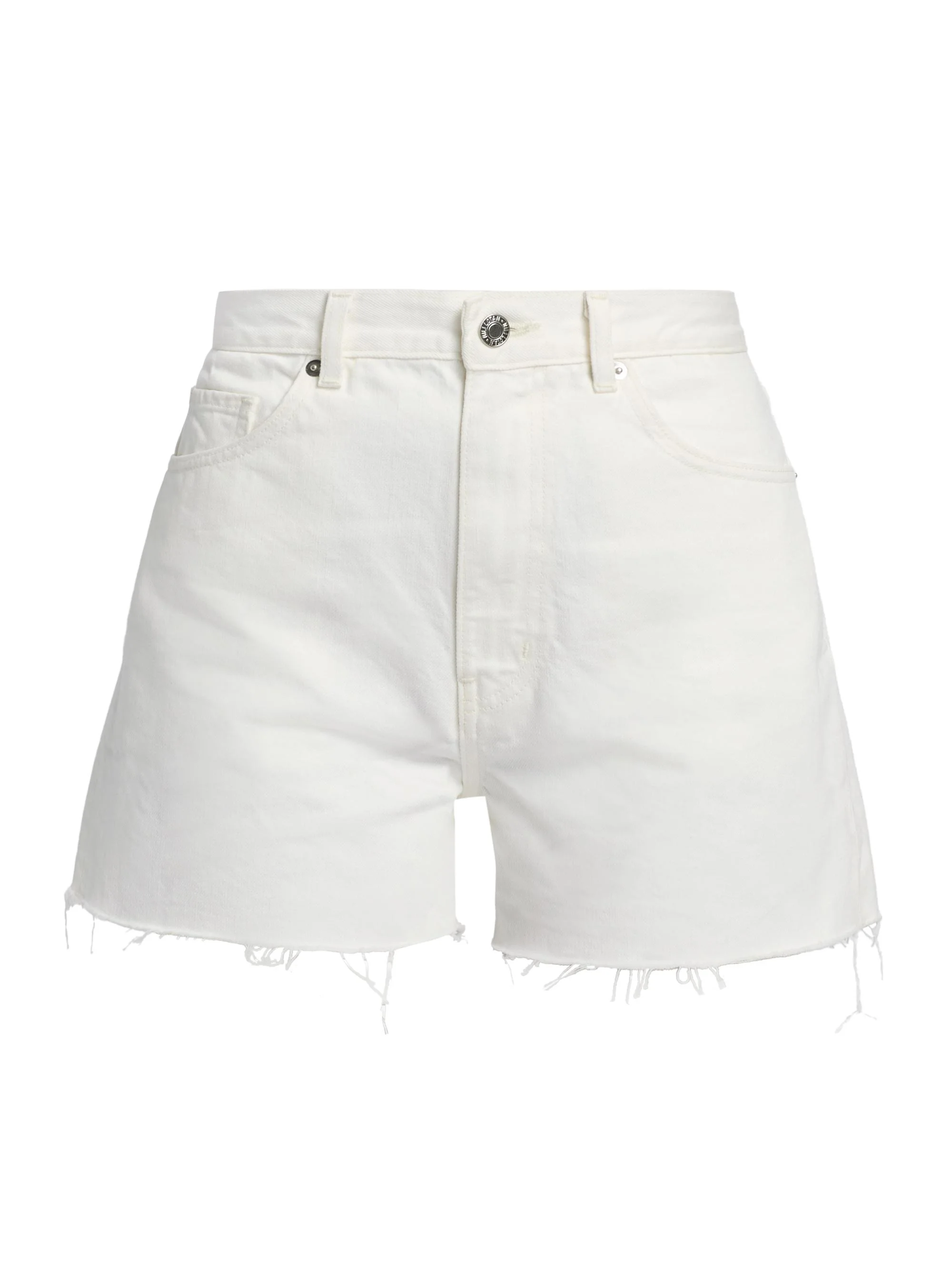 Women's Cobain Denim Shorts - Cream - 1