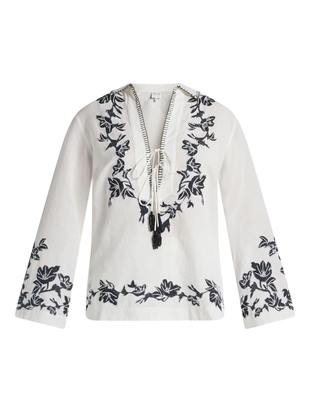 Aahi floral tassel blouse - 1