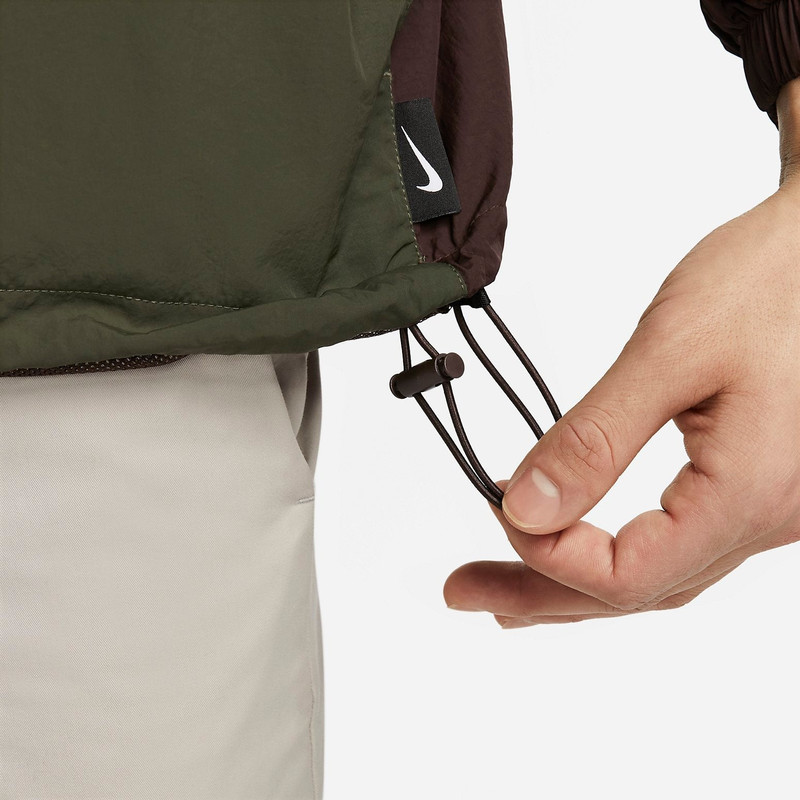 Nike Nike Sportswear Big Swoosh Woven Jacket 'Earth Rush Fuchsia' DX0661-227 outlook