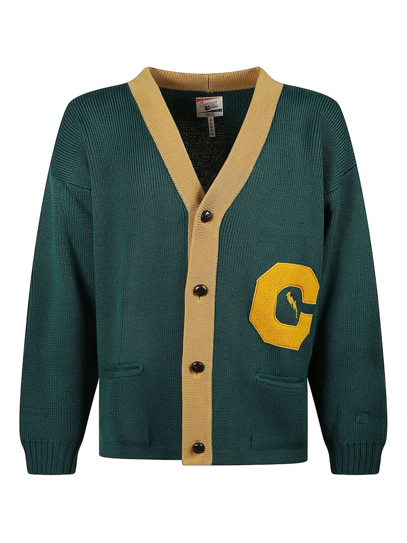 appliqué cardigan 1