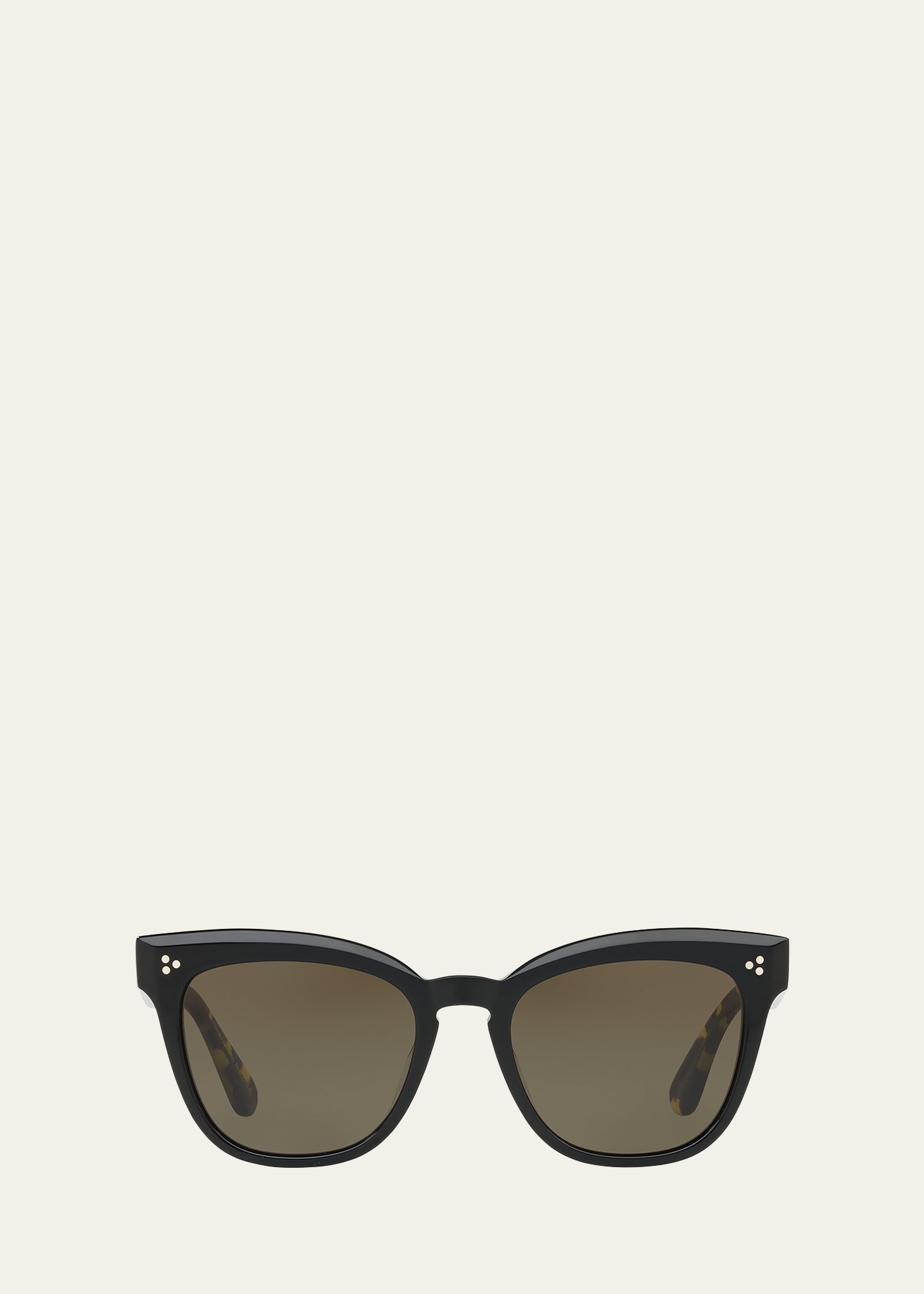 Beveled Acetate Butterfly Sunglasses - 1