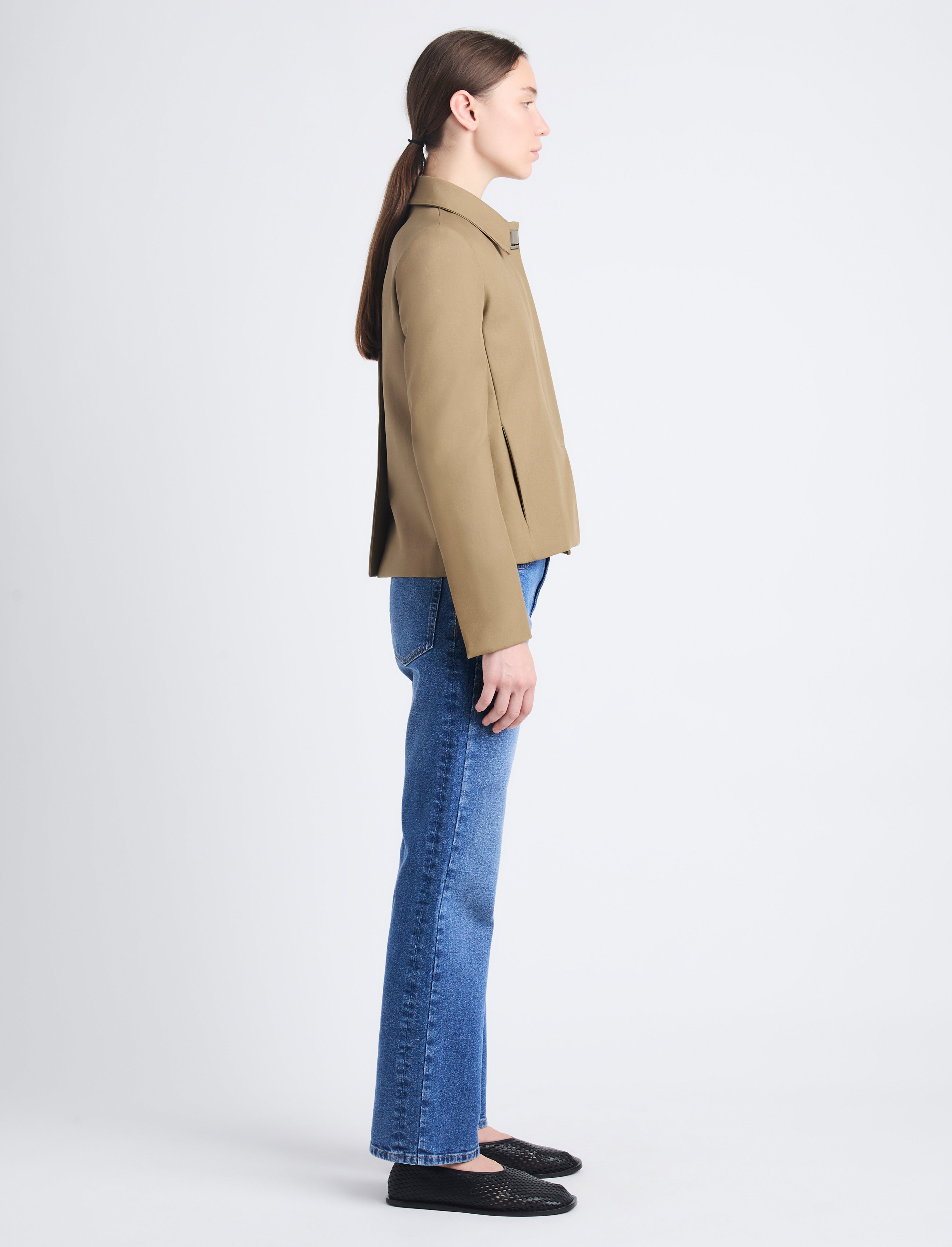 Lana Jacket in Eco Cotton Twill - 4