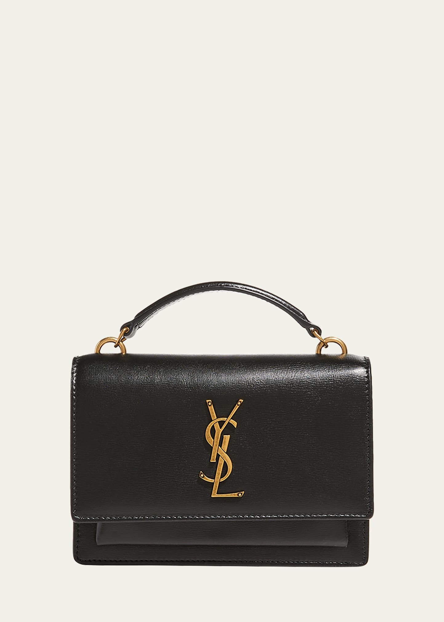 Sunset YSL Monogram Wallet on Chain - 1