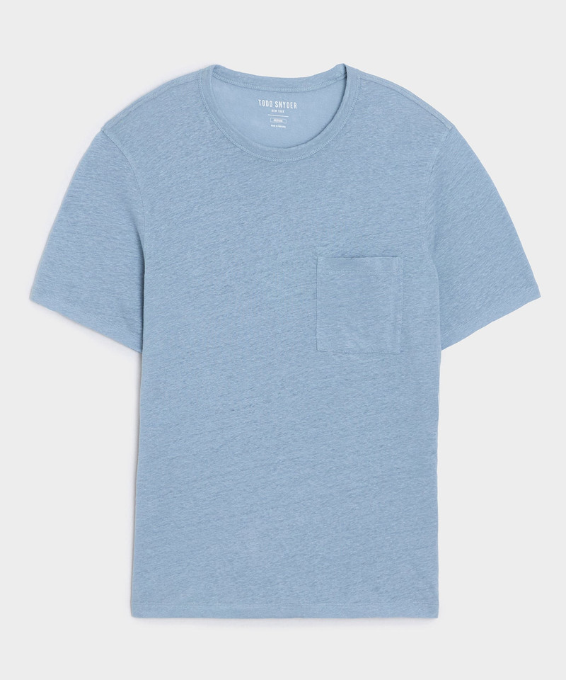 Linen Pocket Tee 1
