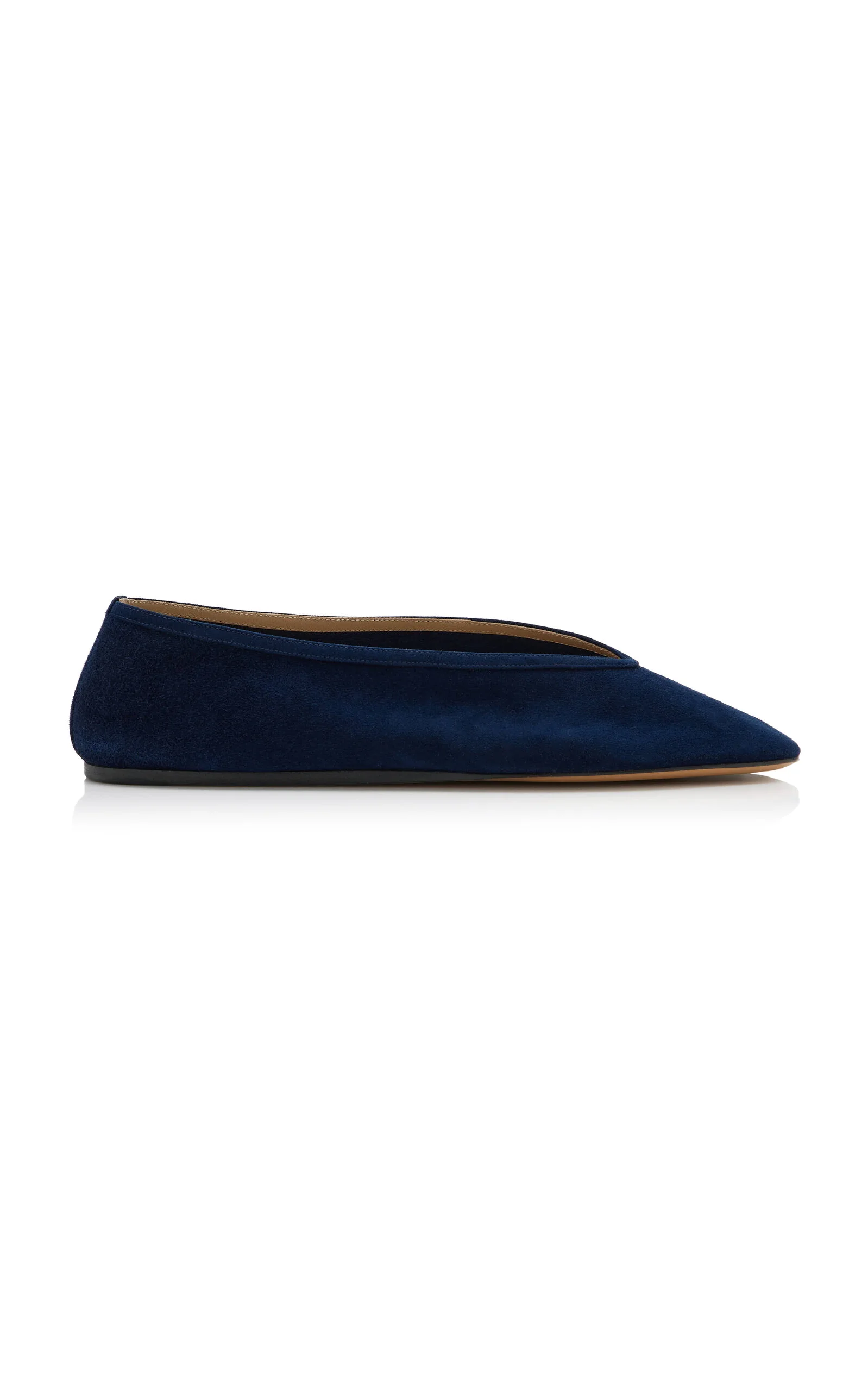 Luna Suede Ballet Flats navy - 1