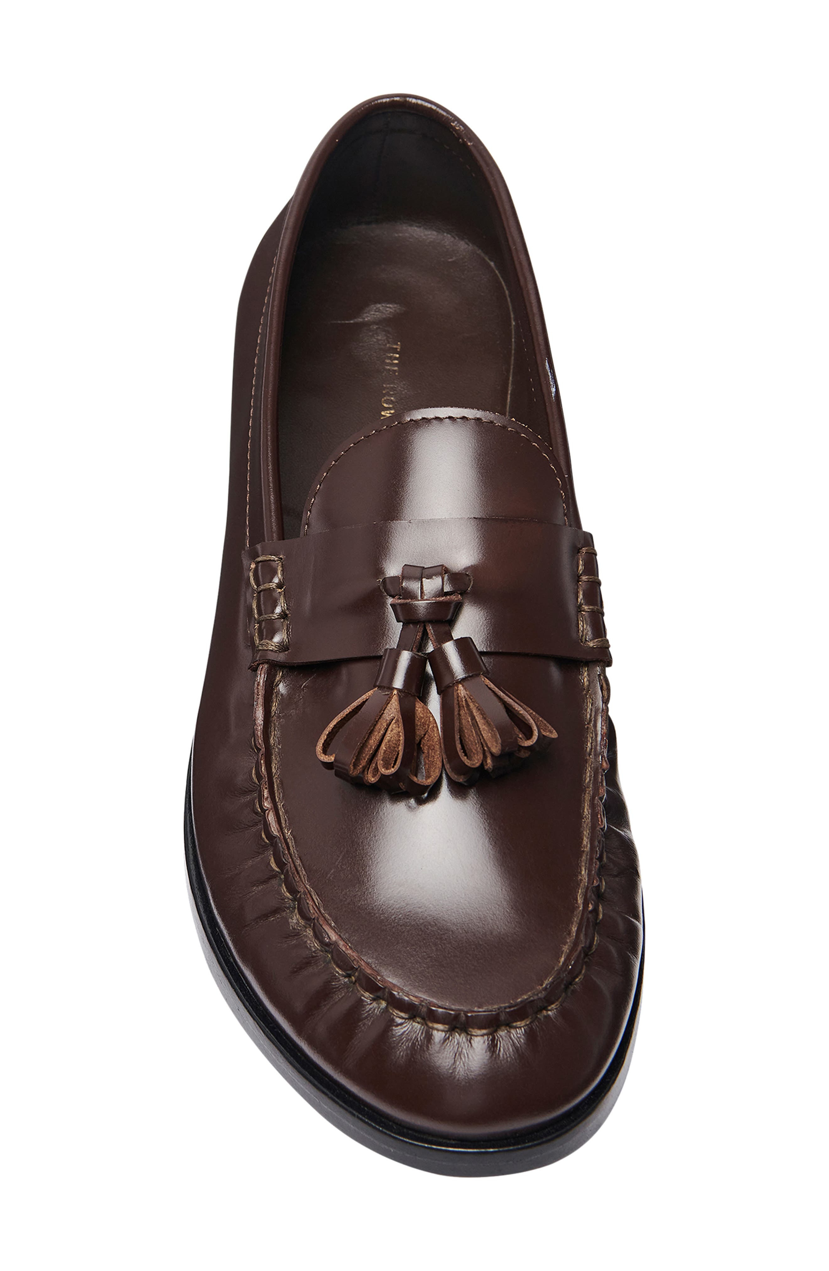The Row Tassel Loafer in Espresso at Nordstrom - 3