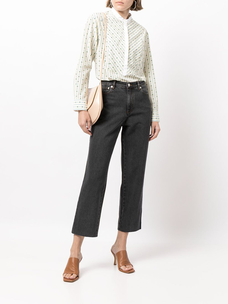A.P.C. high-rise cropped jeans outlook