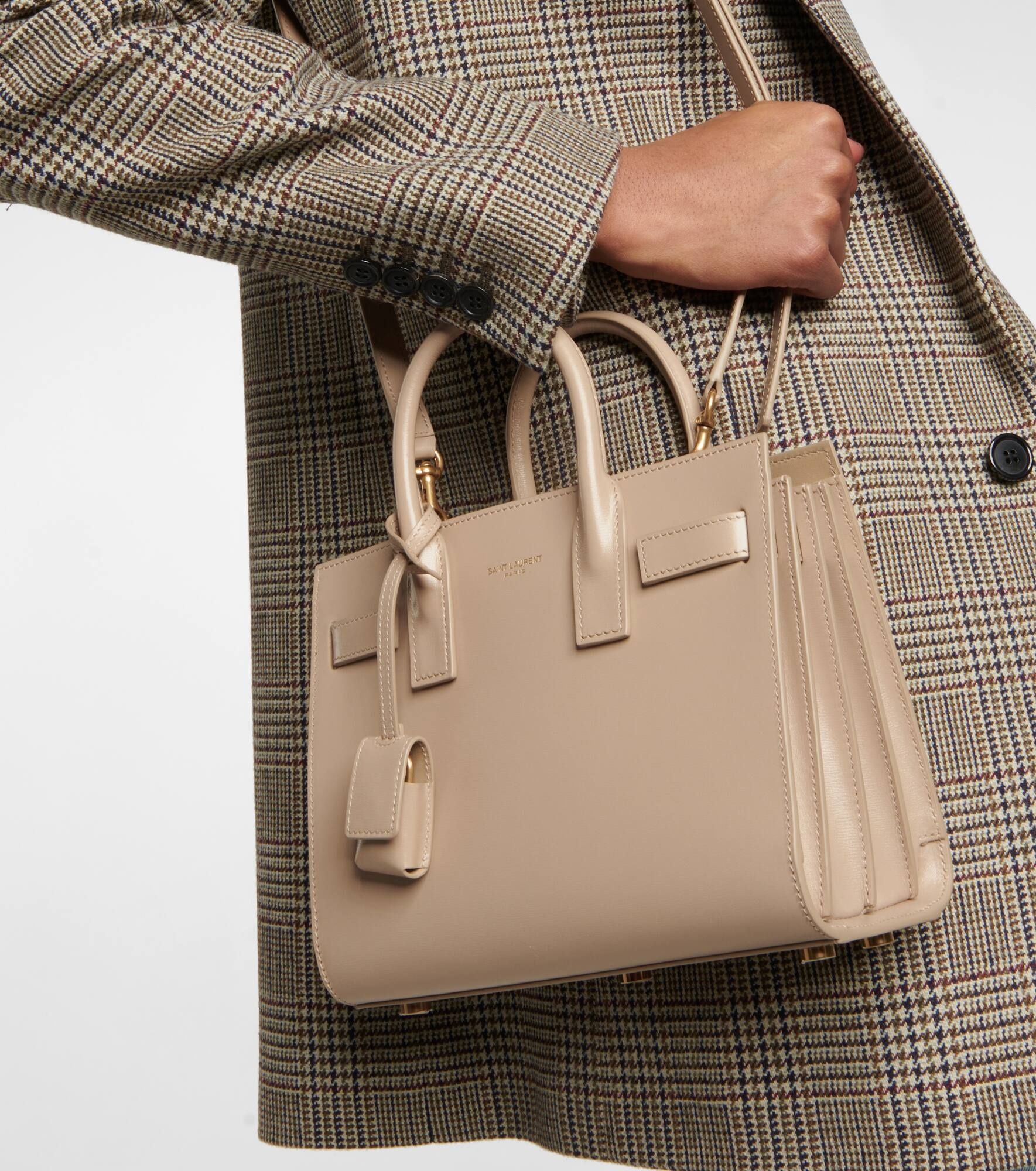 Sac De Jour Nano leather tote bag - 2