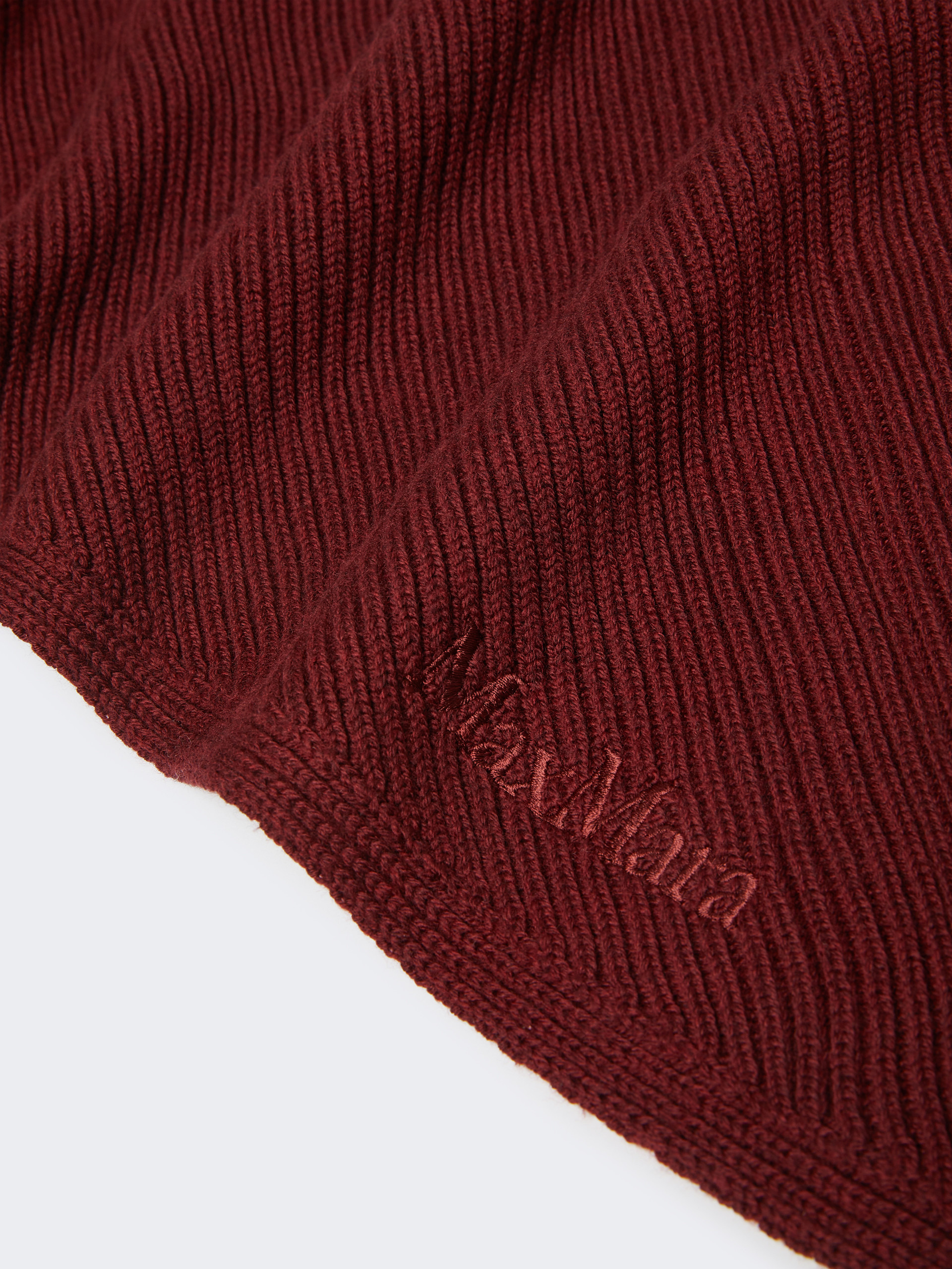GIROTTA Wool yarn maxi shawl - 3