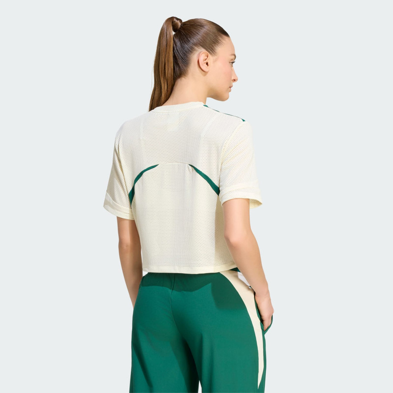 Hyperglam 3-Stripes Color Block Mesh T-Shirt 3