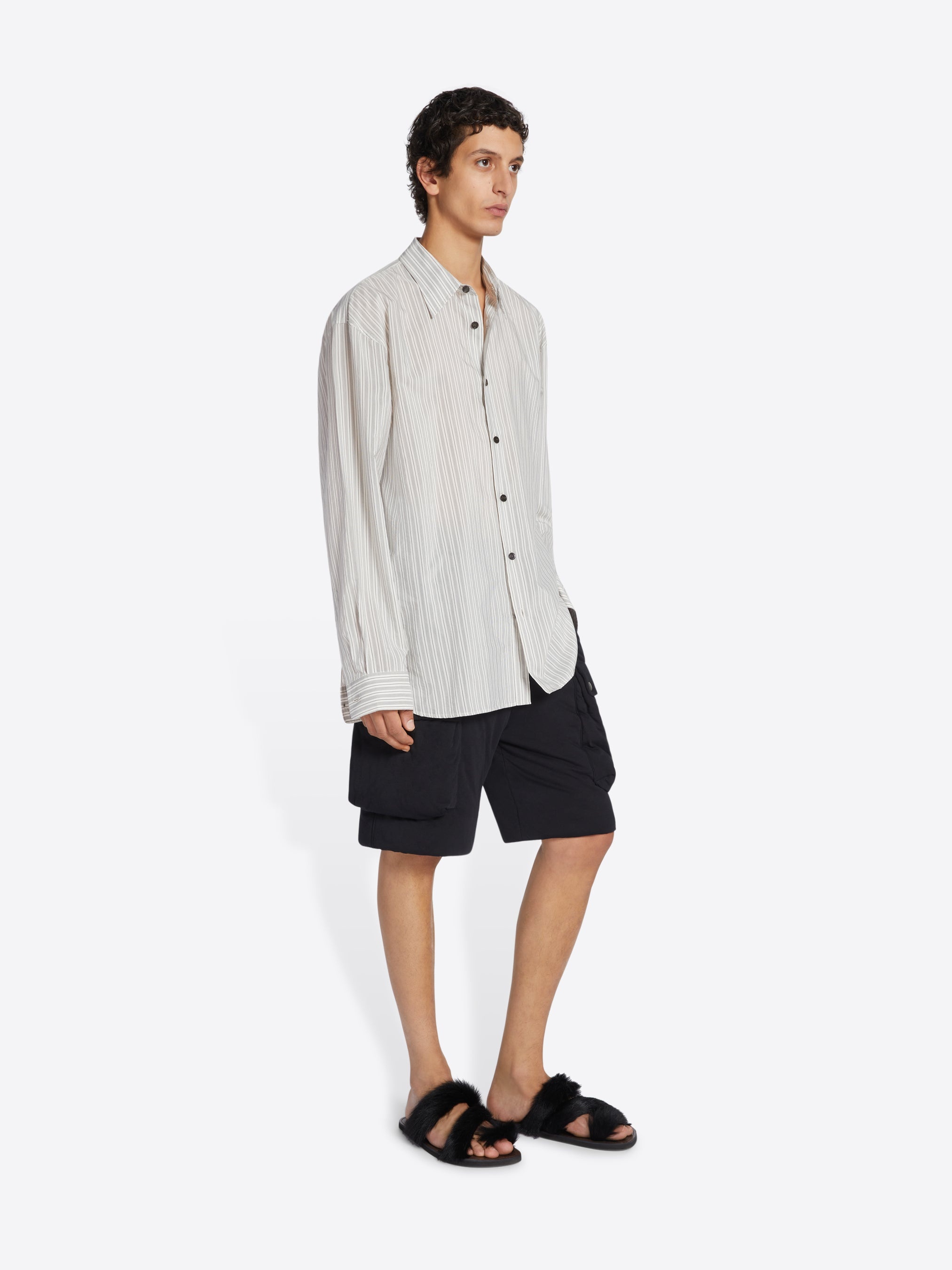 LOOSE COTTON SHIRT - 3