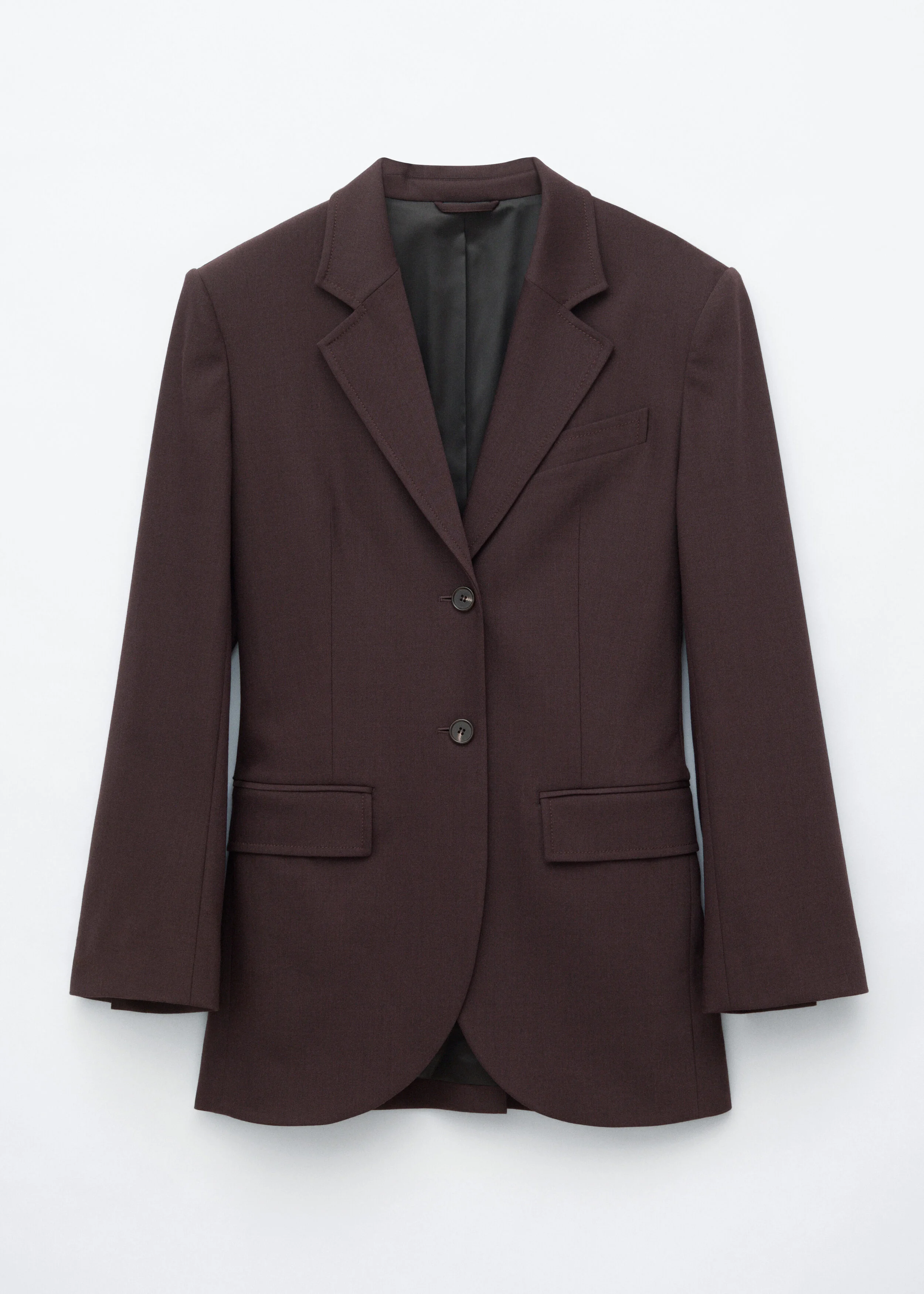 Single-Breasted Blazer - 1