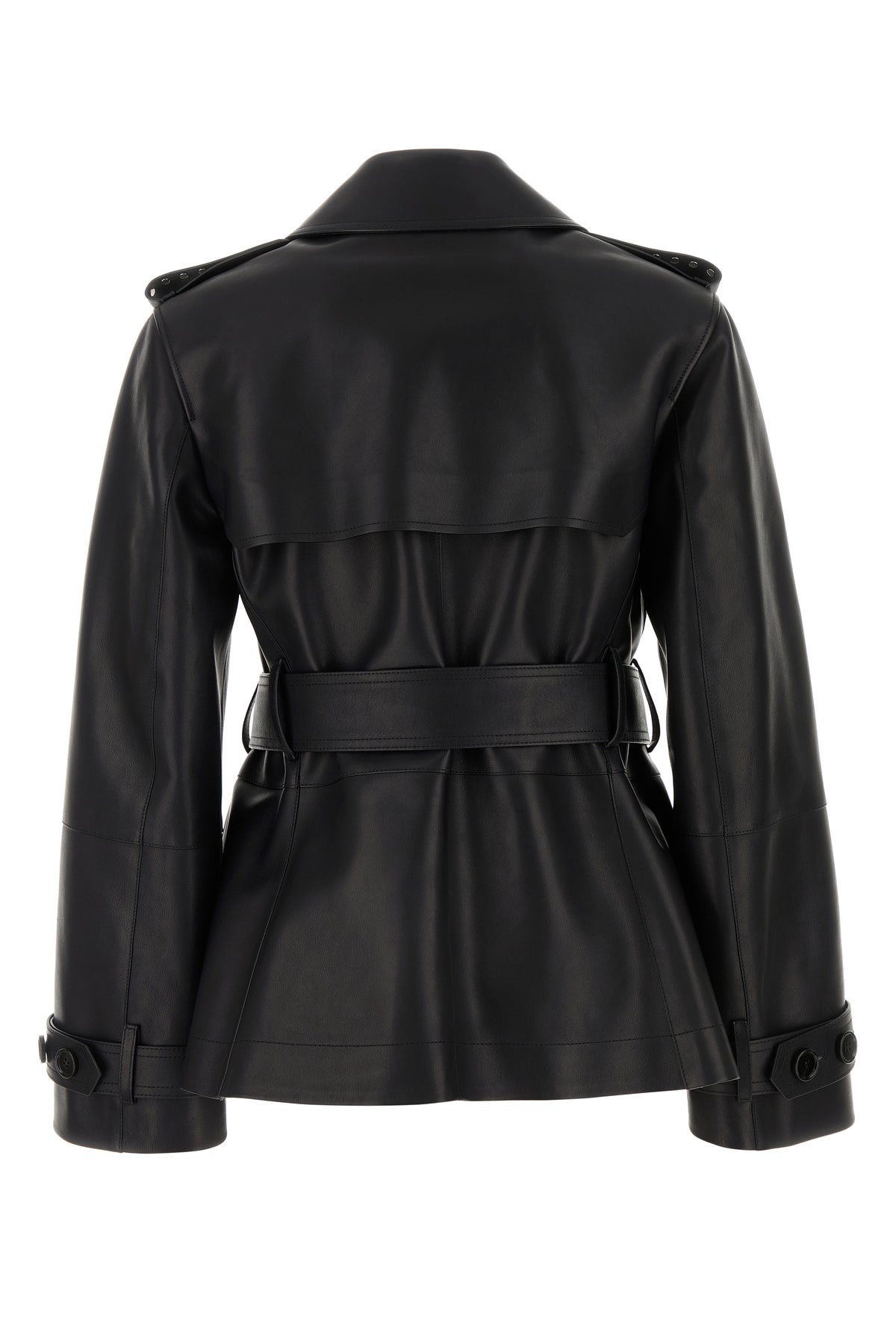 Black leather jacket - 2