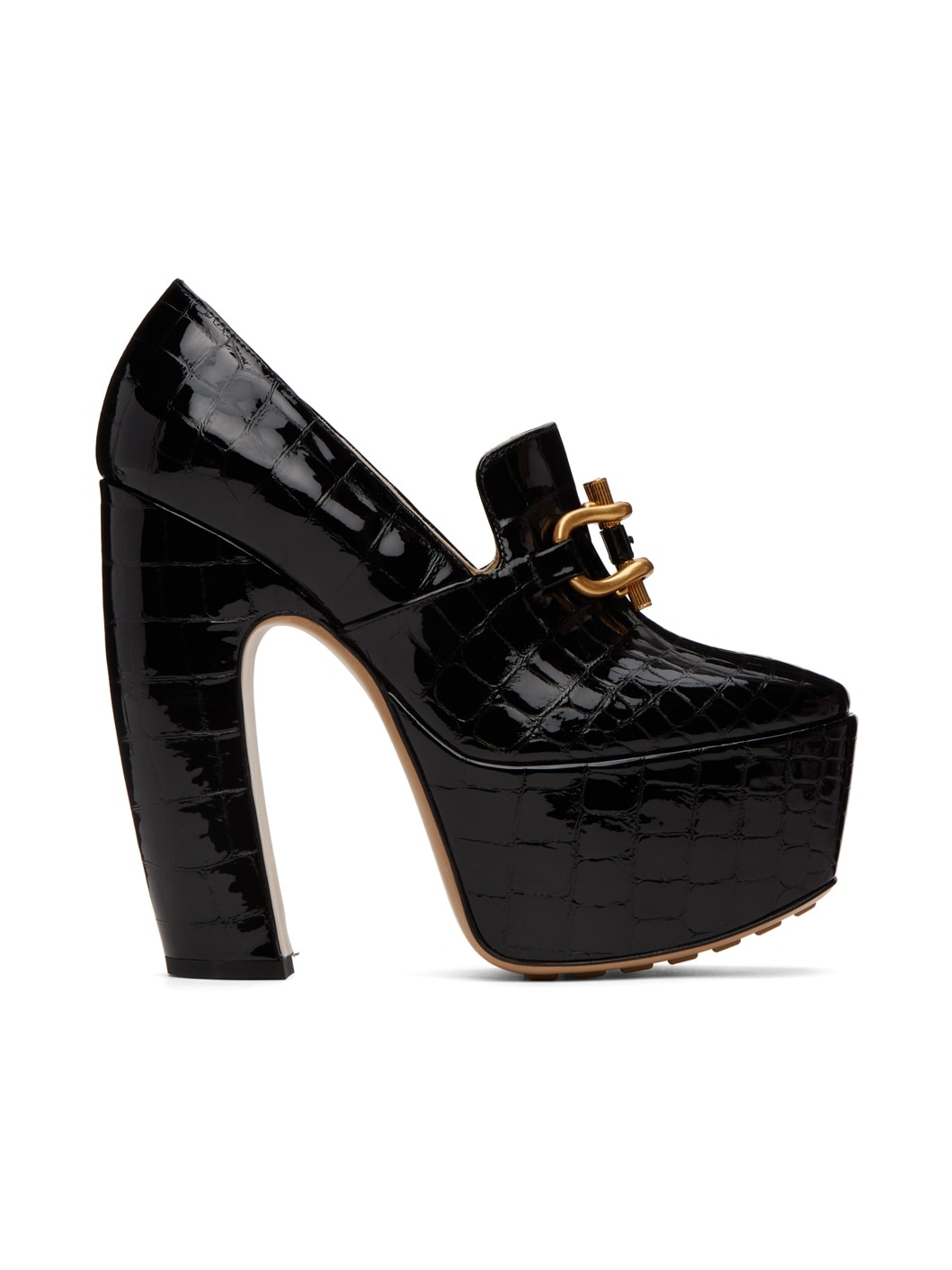 Black Mostra Pump Heels - 1