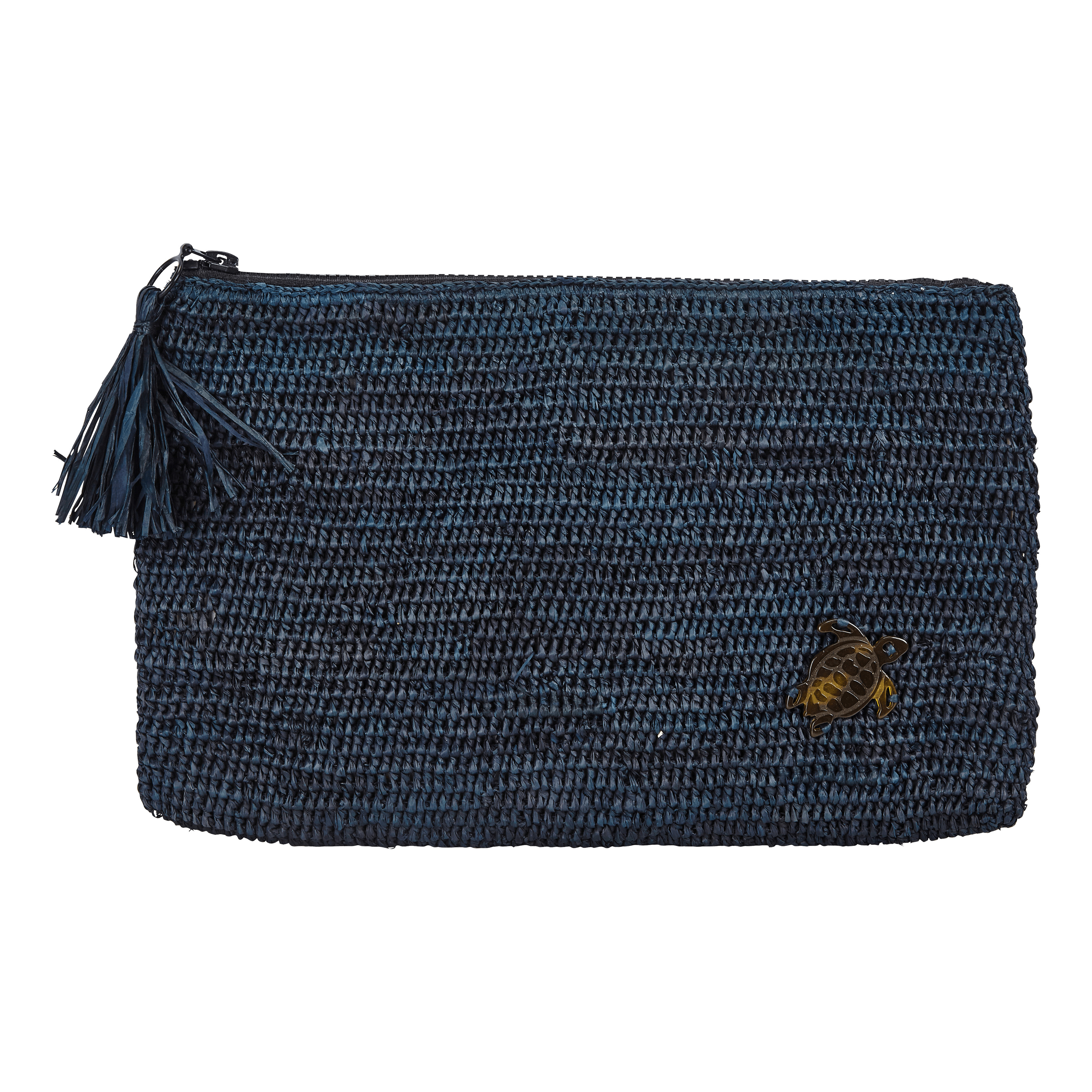 Raffia Unisex Beach Pouch - 1