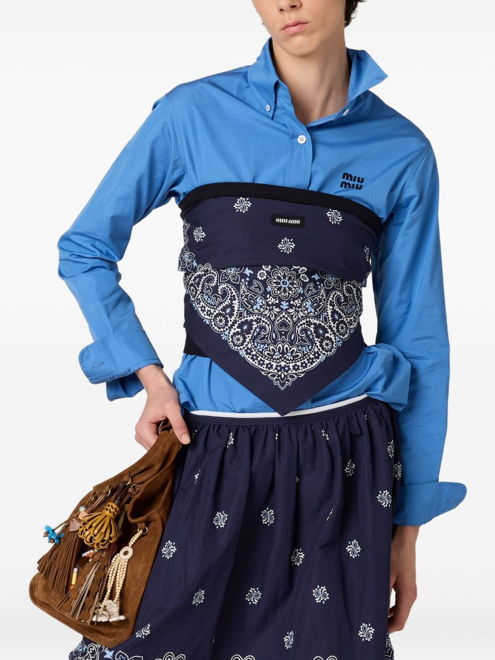 poplin bandana top - 4