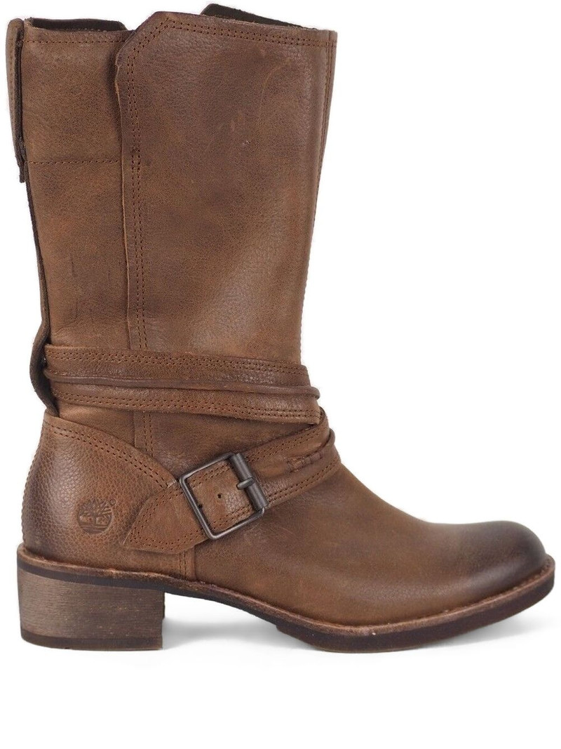 Whittemore Mid Side-Zip "Dark Brown" boots 1