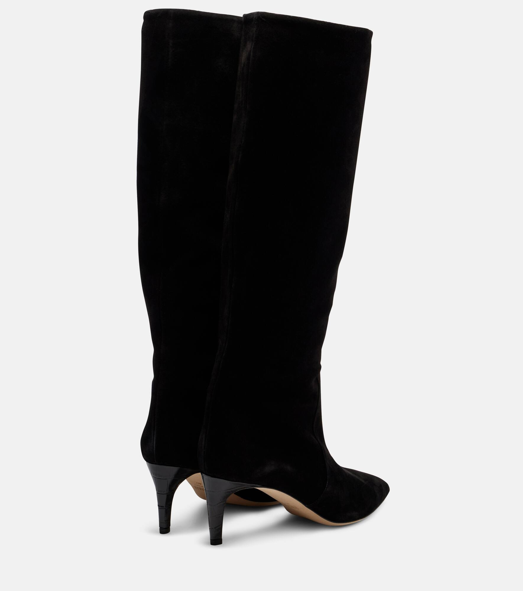 60 suede knee-high boots - 2