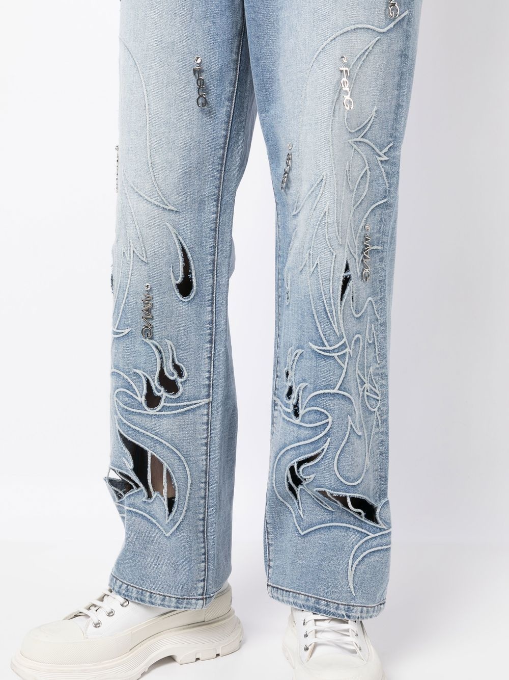 Phoenix cut-out jeans - 6