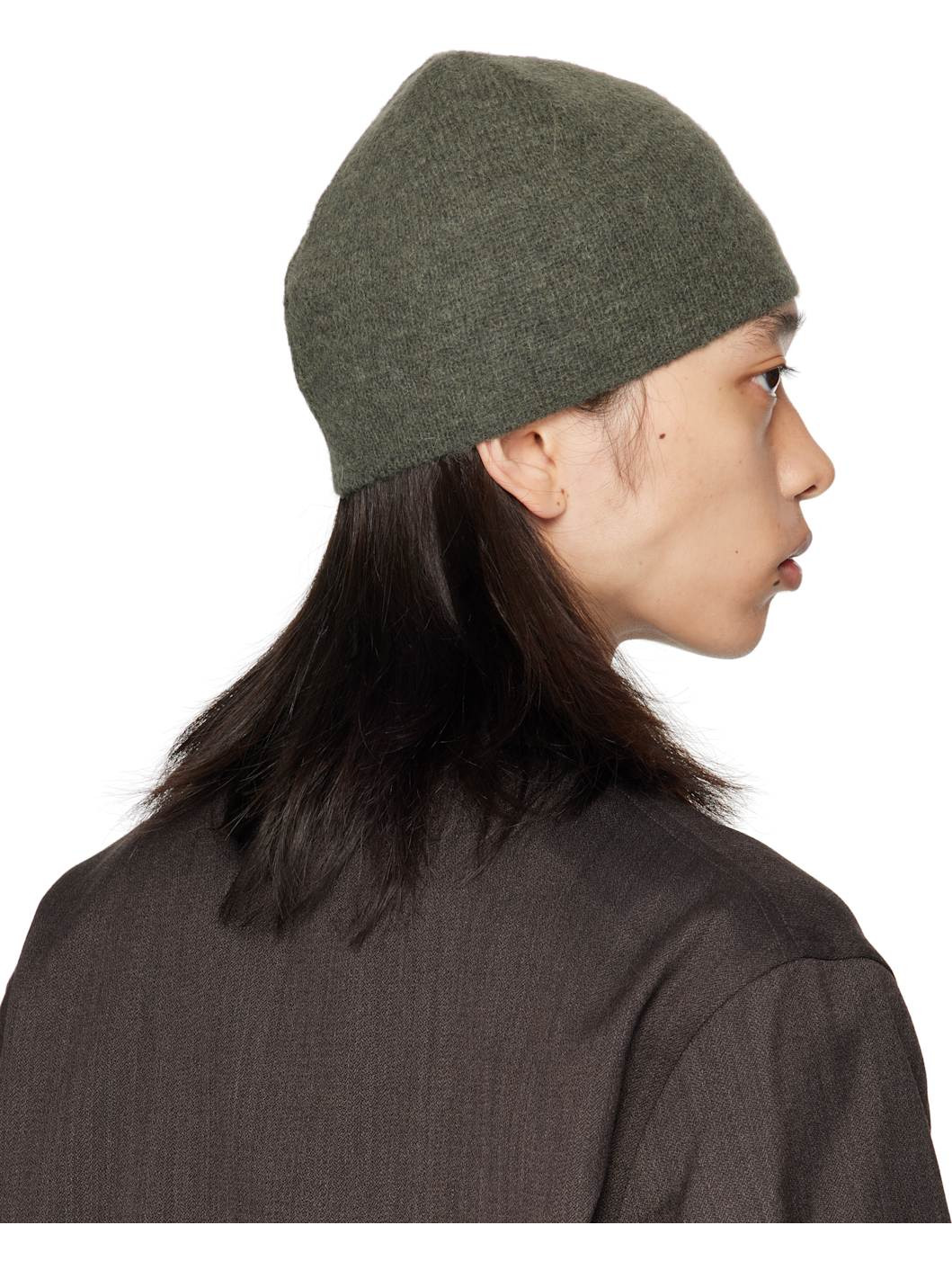 Green Alpaca Beanie - 3