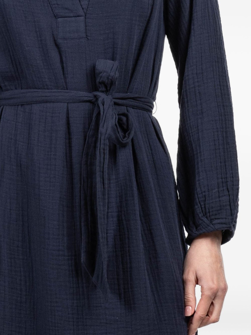 Josephine V-neck tie midi dress 5