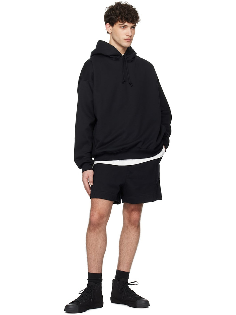 Y-3 Black Graphic Hoodie outlook