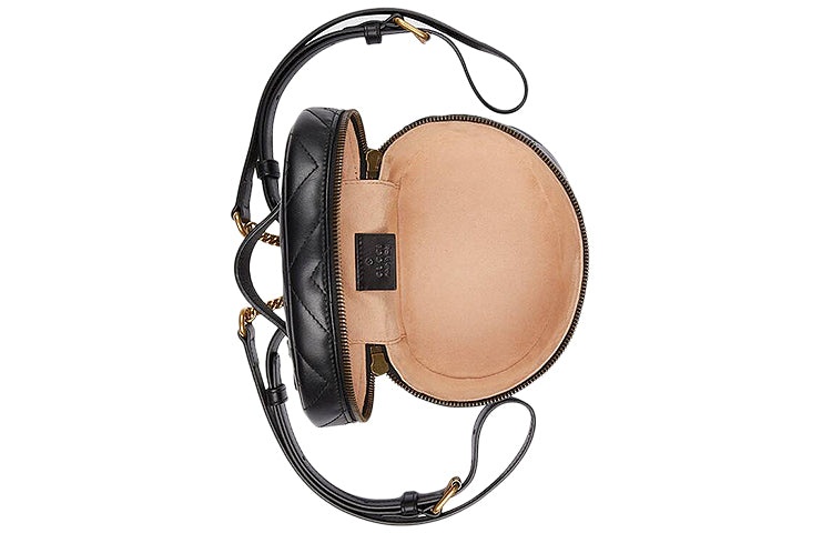 (WMNS) Gucci GG Marmont Series Backpackmini Black 598594-DTDCT-1000 - 7